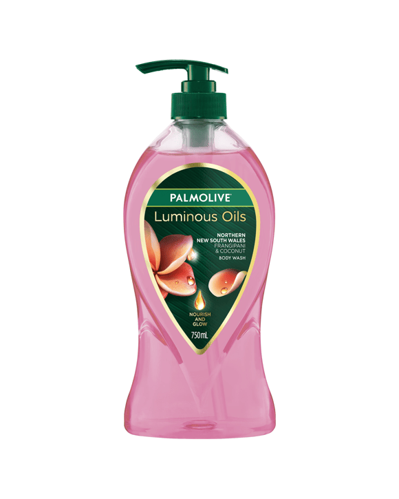 Palmolive Luminous Oils Body Wash 750ml - Northern New South Wales Frangipani and Coconut