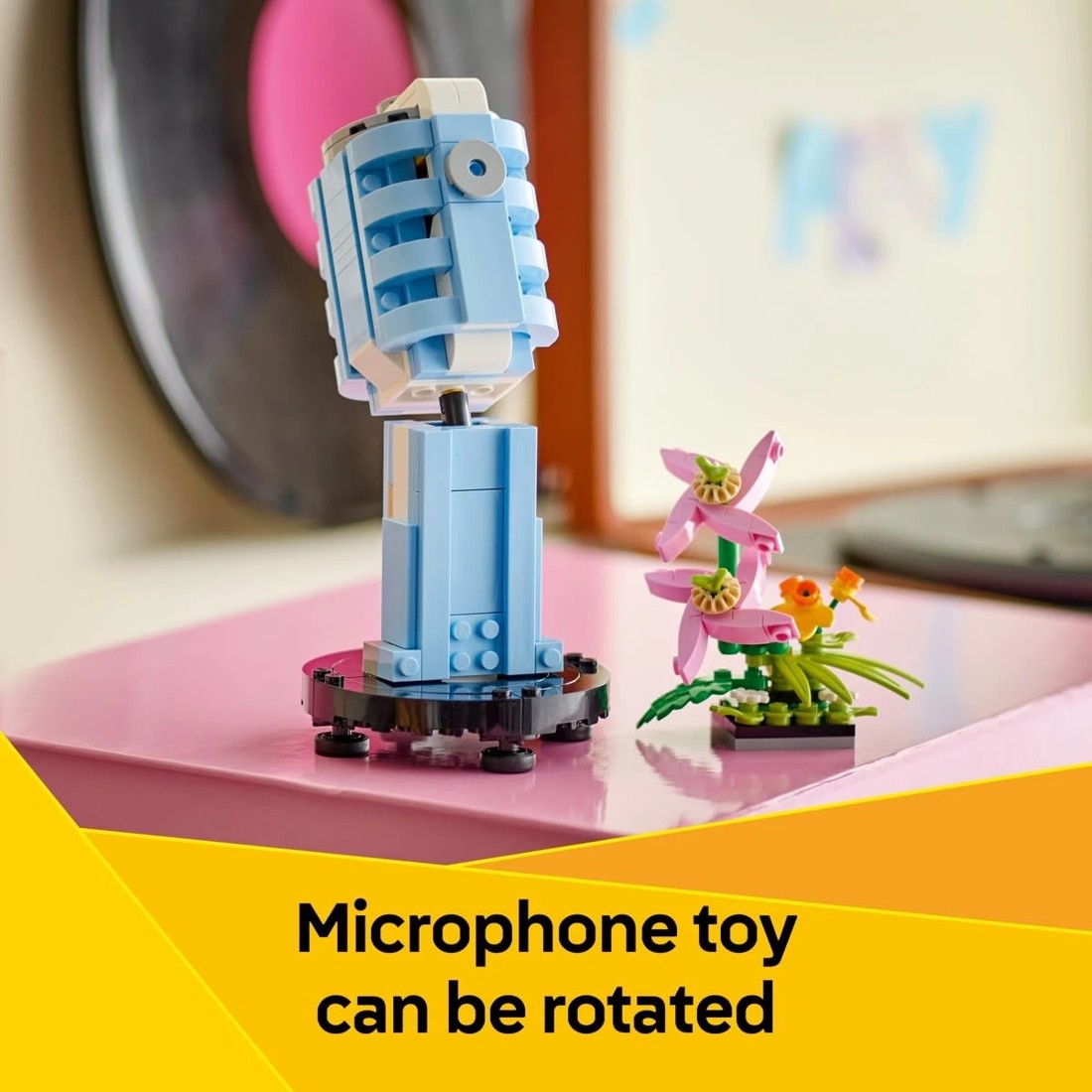 4 LEGO Creator Record Player with Flowers 31172, 4 of 10