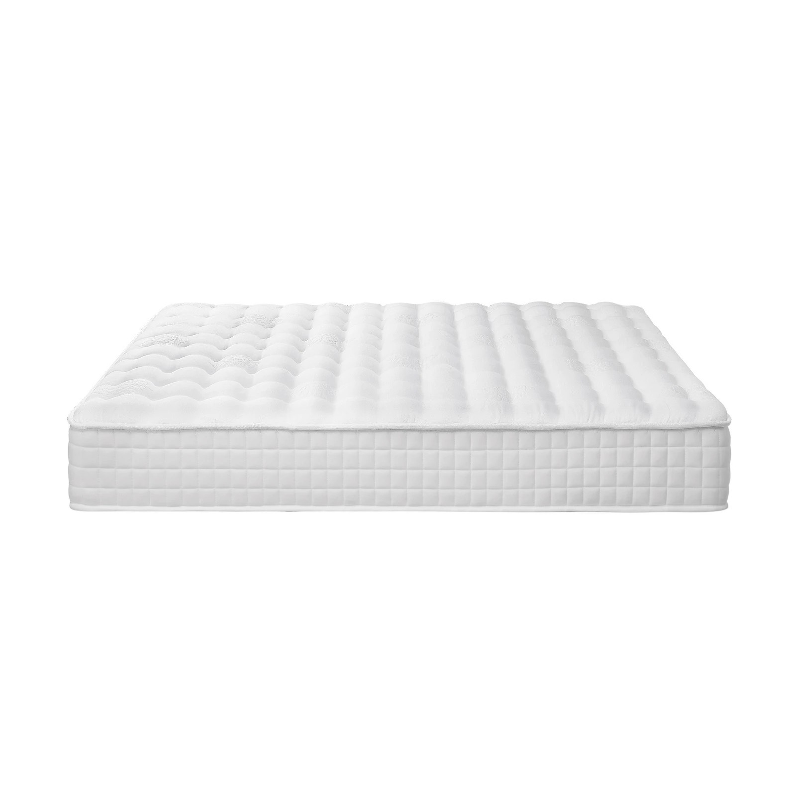 8 Bedra Bedding Mattress Bed Tight Top Pocket Spring Foam Medium Firm 27cm Queen
 - White, 8 of 10