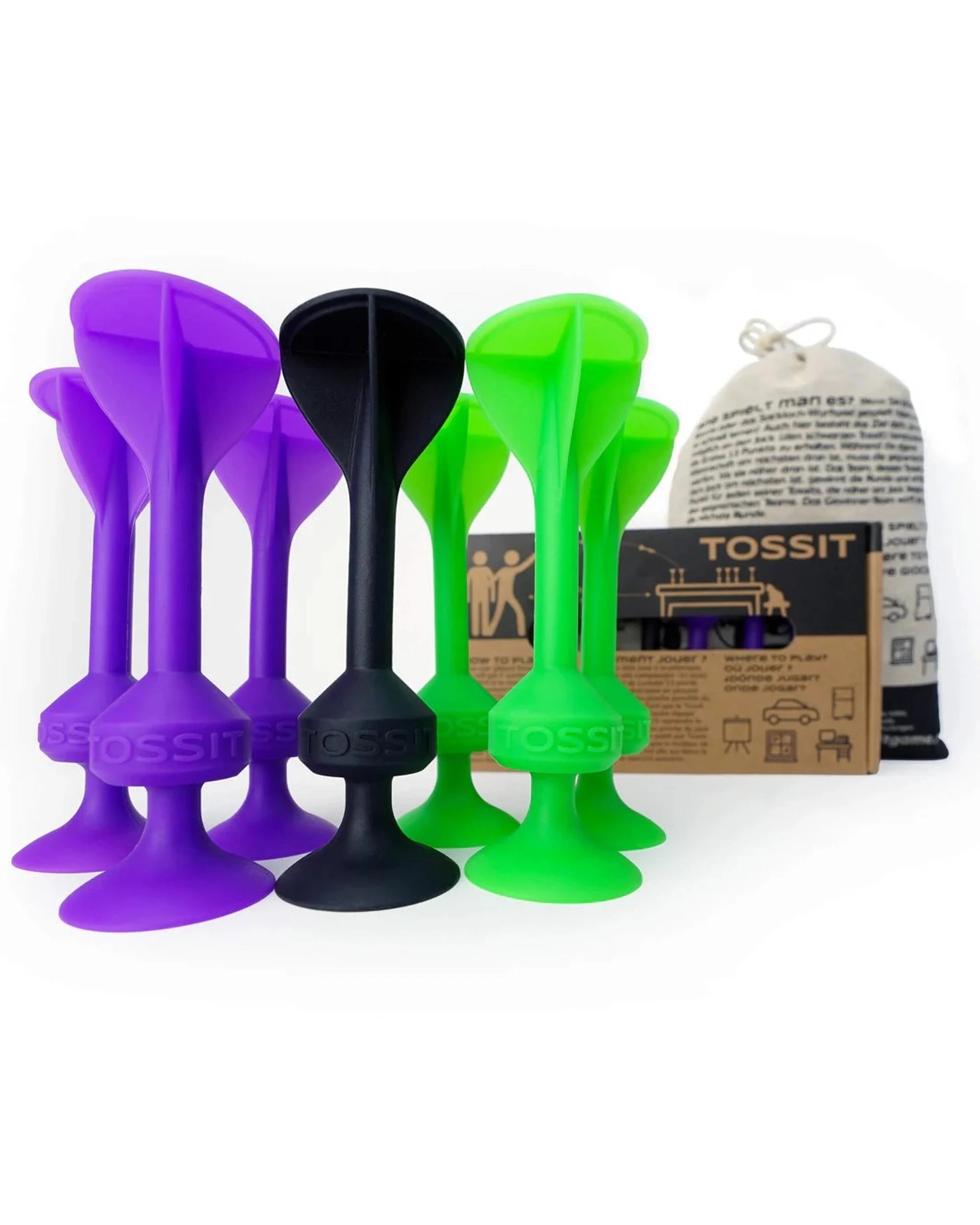 1 Tossit Game Green/Purple Starter Pack, 1 of 3