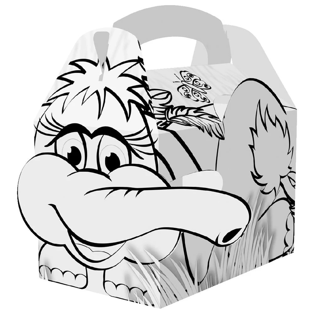 3 Colpac Kids Mealbox Colour-in Jungle 25 Pack, 3 of 9