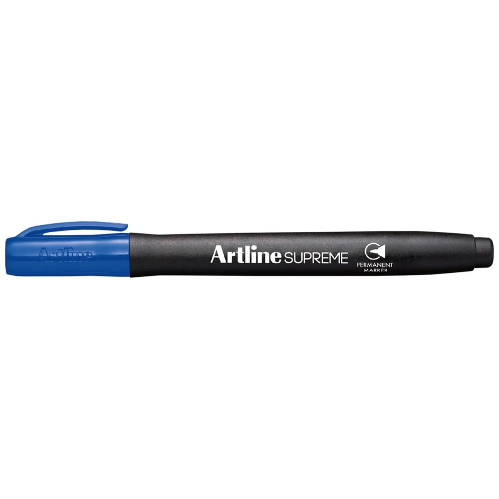 1 Artline Supreme Permanent Marker 1.0mm Blue, 1 of 3