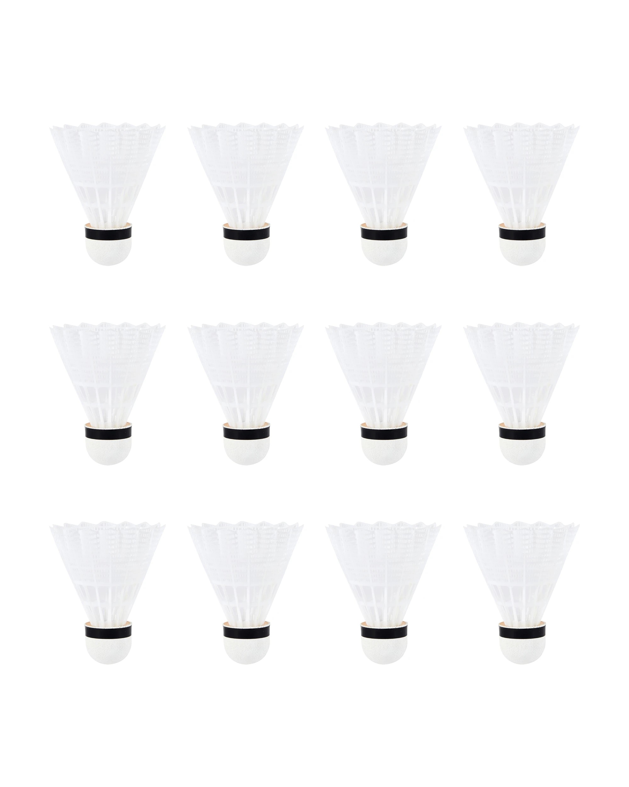 1 12 Pack Nylon Shuttlecock, 1 of 5