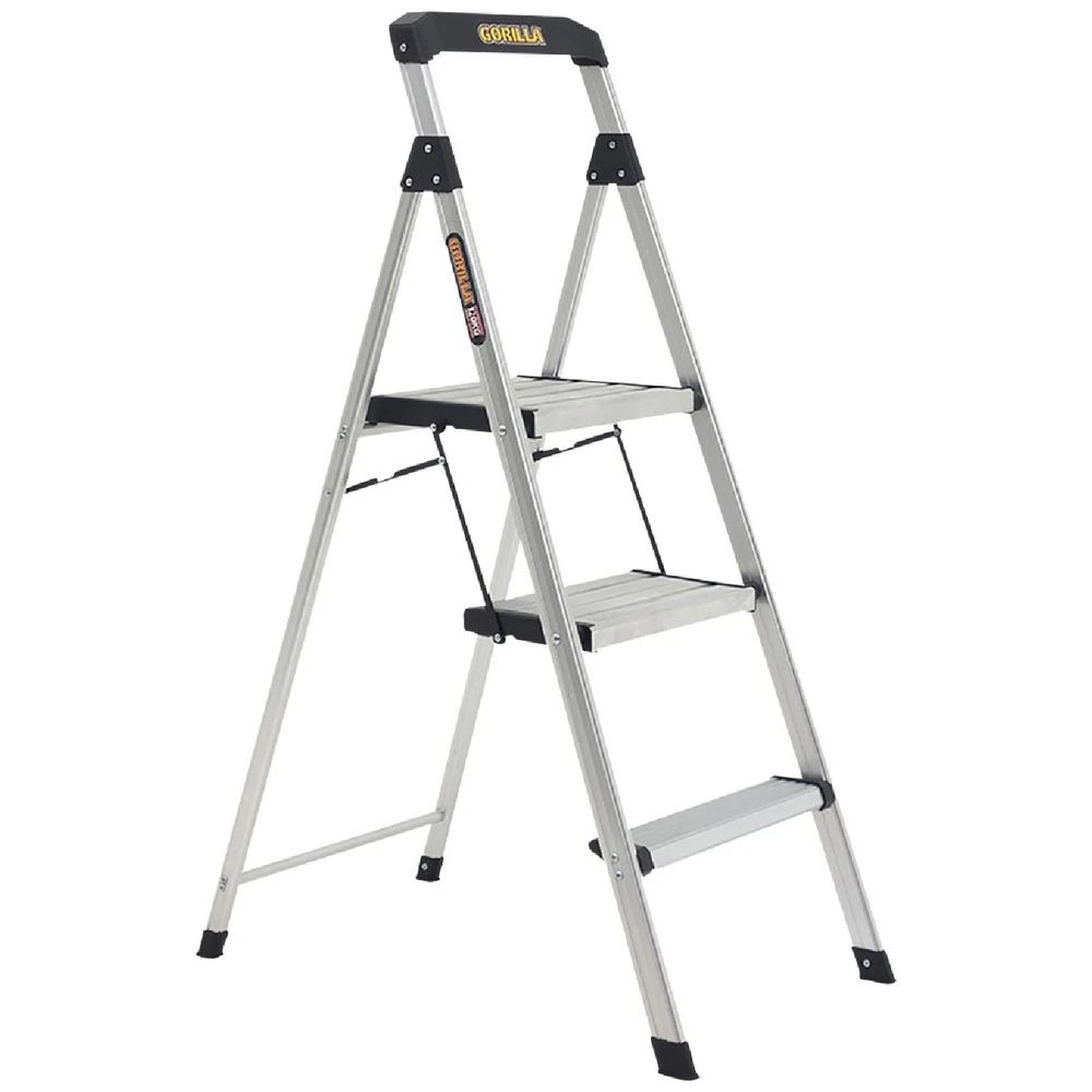 1 Gorilla Single 3 Step Household Ladder Ladders, Steps & Stools, 1 of 1