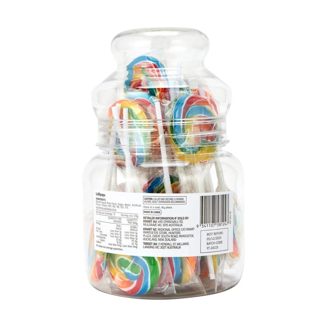6 Lollipops 288g, 6 of 6