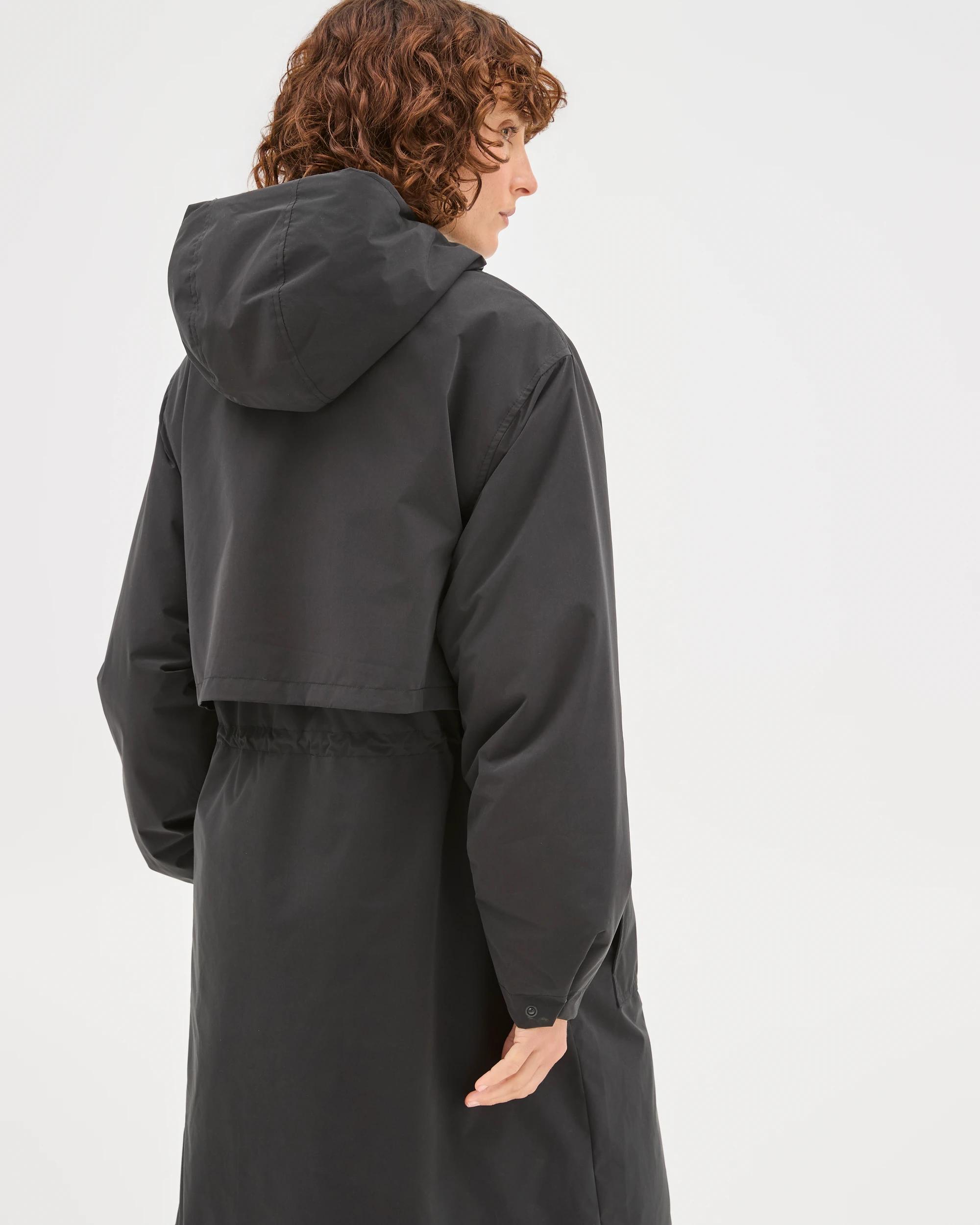 7 Target Active Active Padded Trench Longline Jacket BLACK, 7 of 9