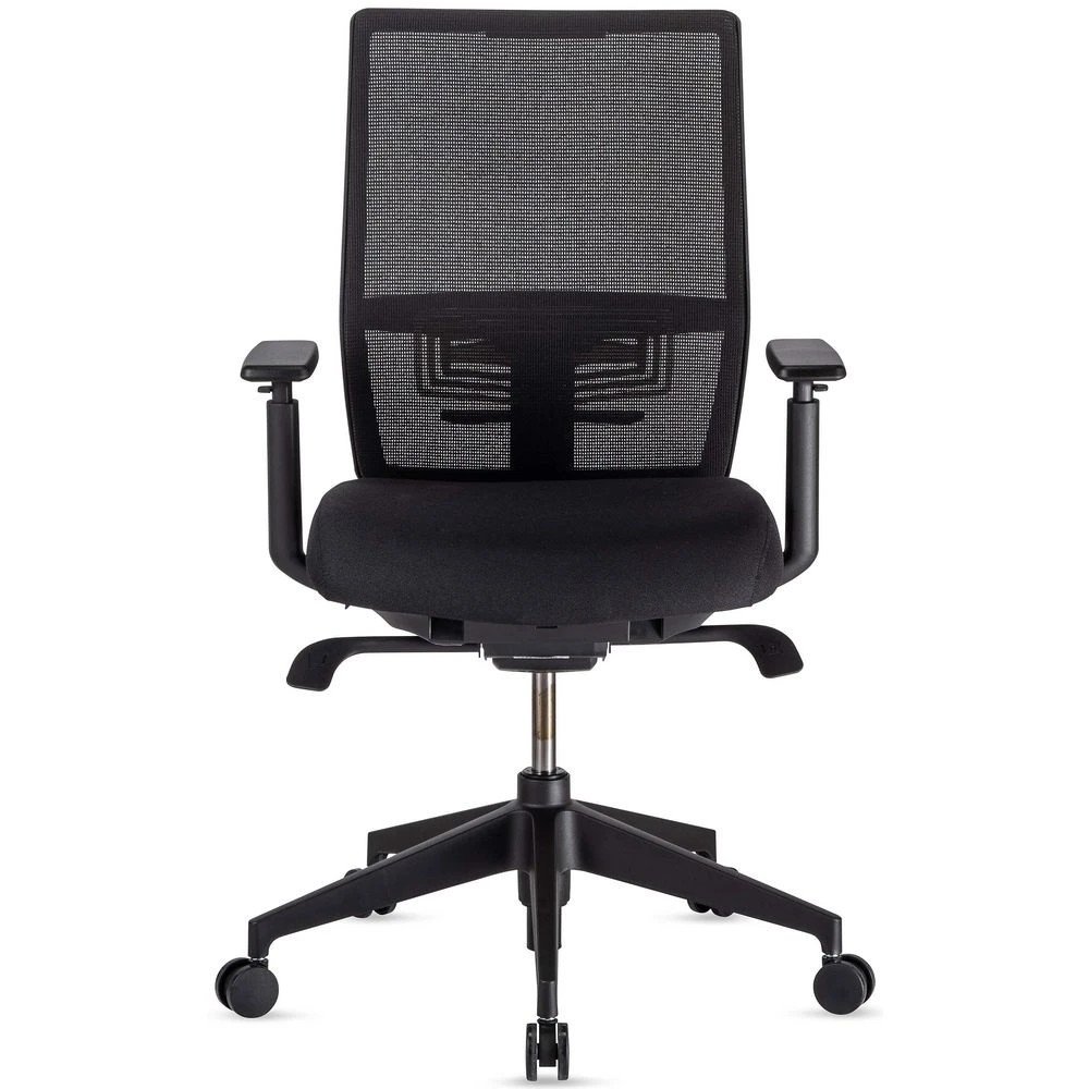 3 Haworth Aloha Active Ergonomic Chair Black Ergonomic Chairs and Desk Chairs, 3 of 9