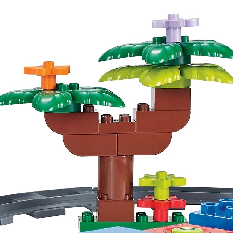 6 170 Piece Junior Blocks: Railway Station with Motorised Train Playset, 6 of 9