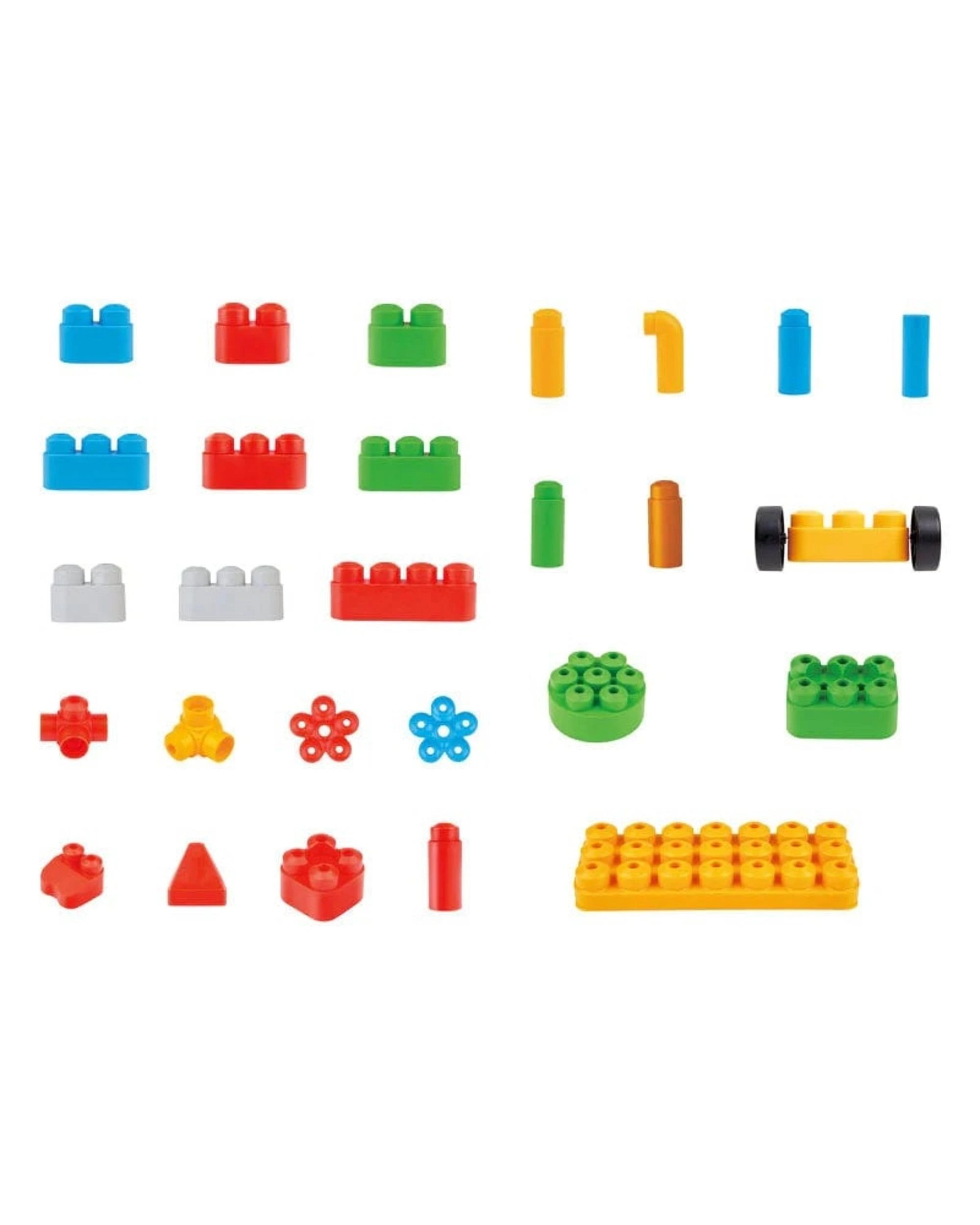 3 PolyM Building Block Set 128 Pieces, 3 of 4