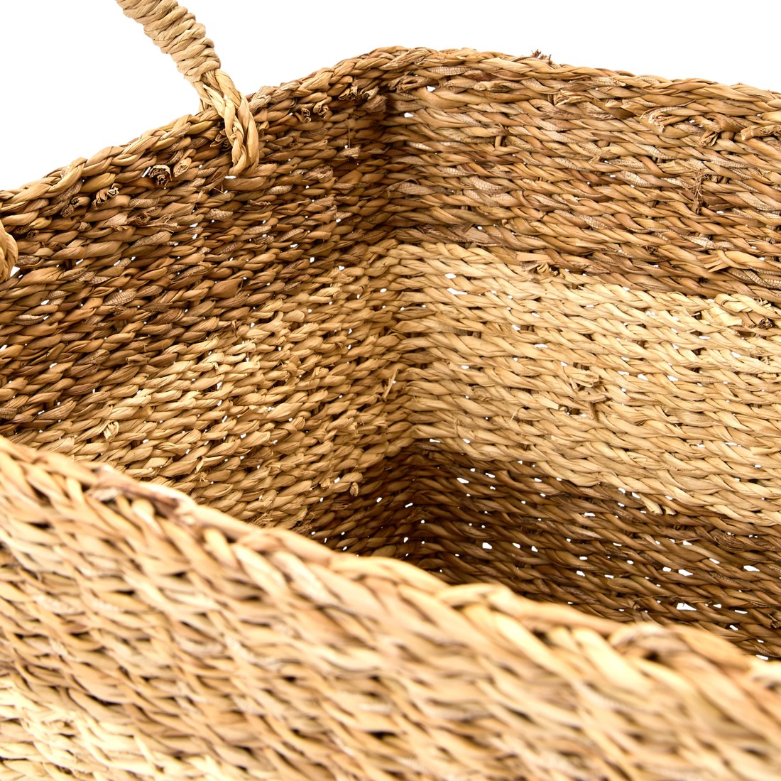 5 Rectangle Stripe Basket - Natural, 5 of 8