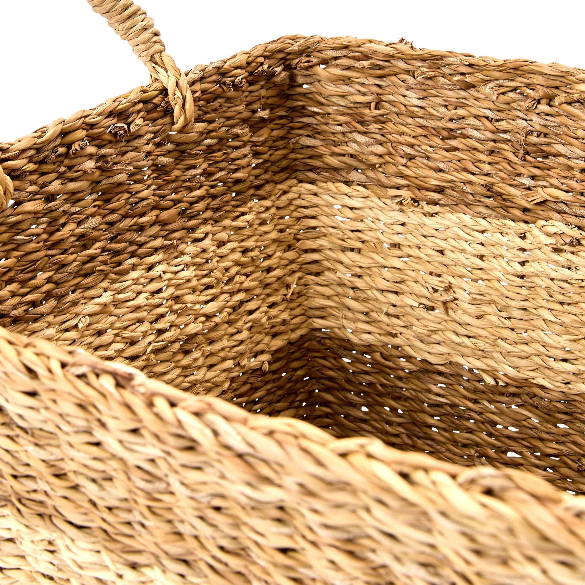 5 Rectangle Stripe Basket - Natural, 5 of 8