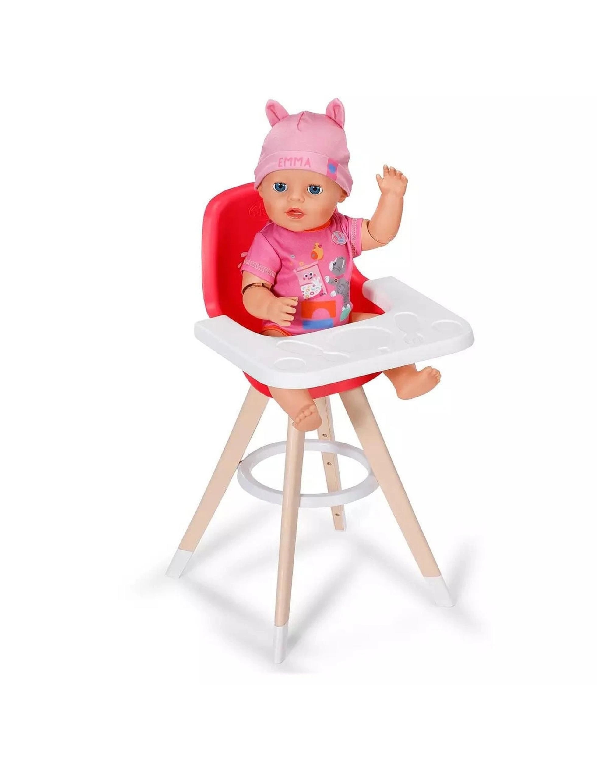 5 Baby Born High Chair - Red, 5 of 9