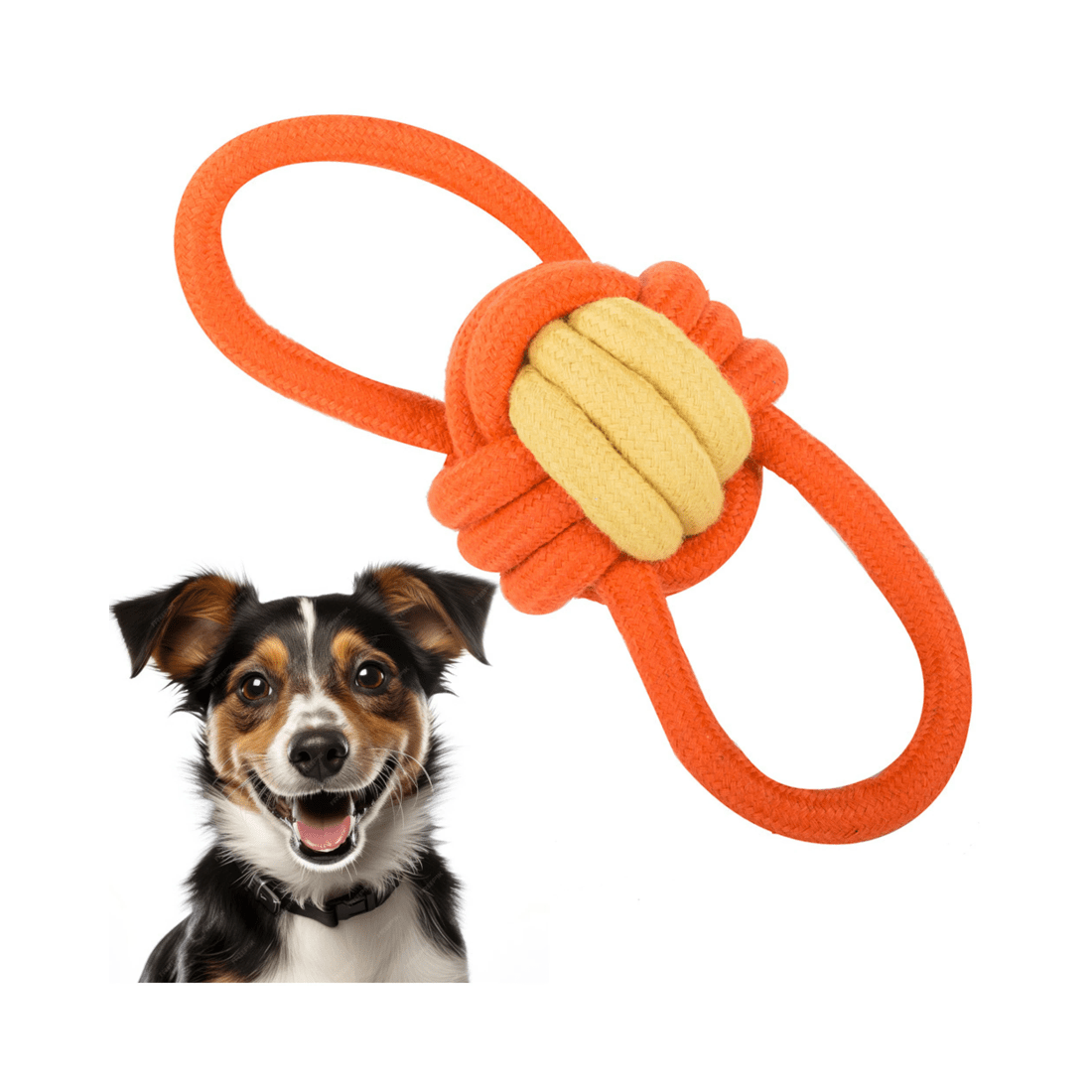 9 BR Pets 6x Heavy Duty Rope Dog Pet Toy Tug of War Durable Tough Chew Small to Large Dogs, 9 of 9