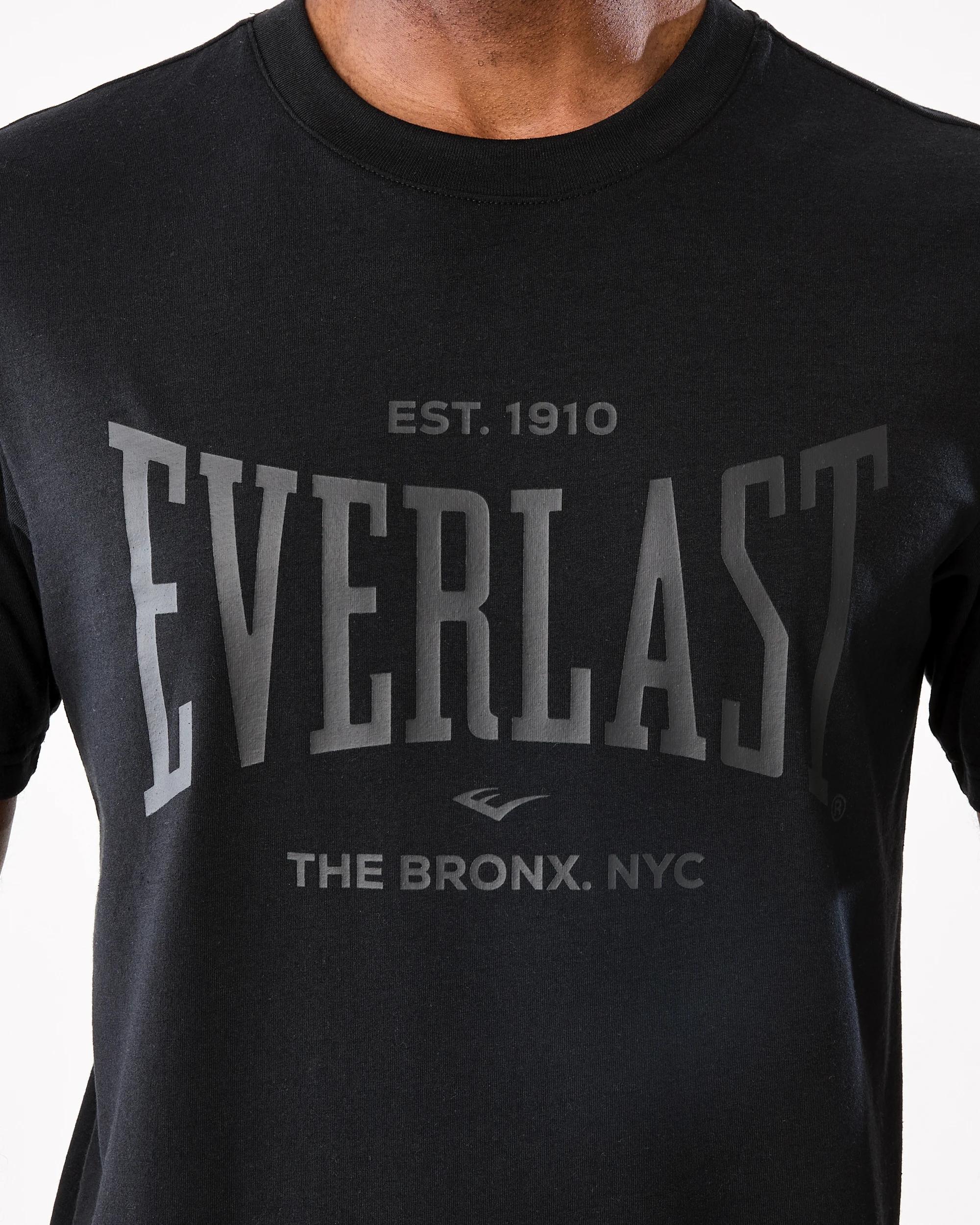 5 Everlast Mens Bronx T-shirt Black, 5 of 7