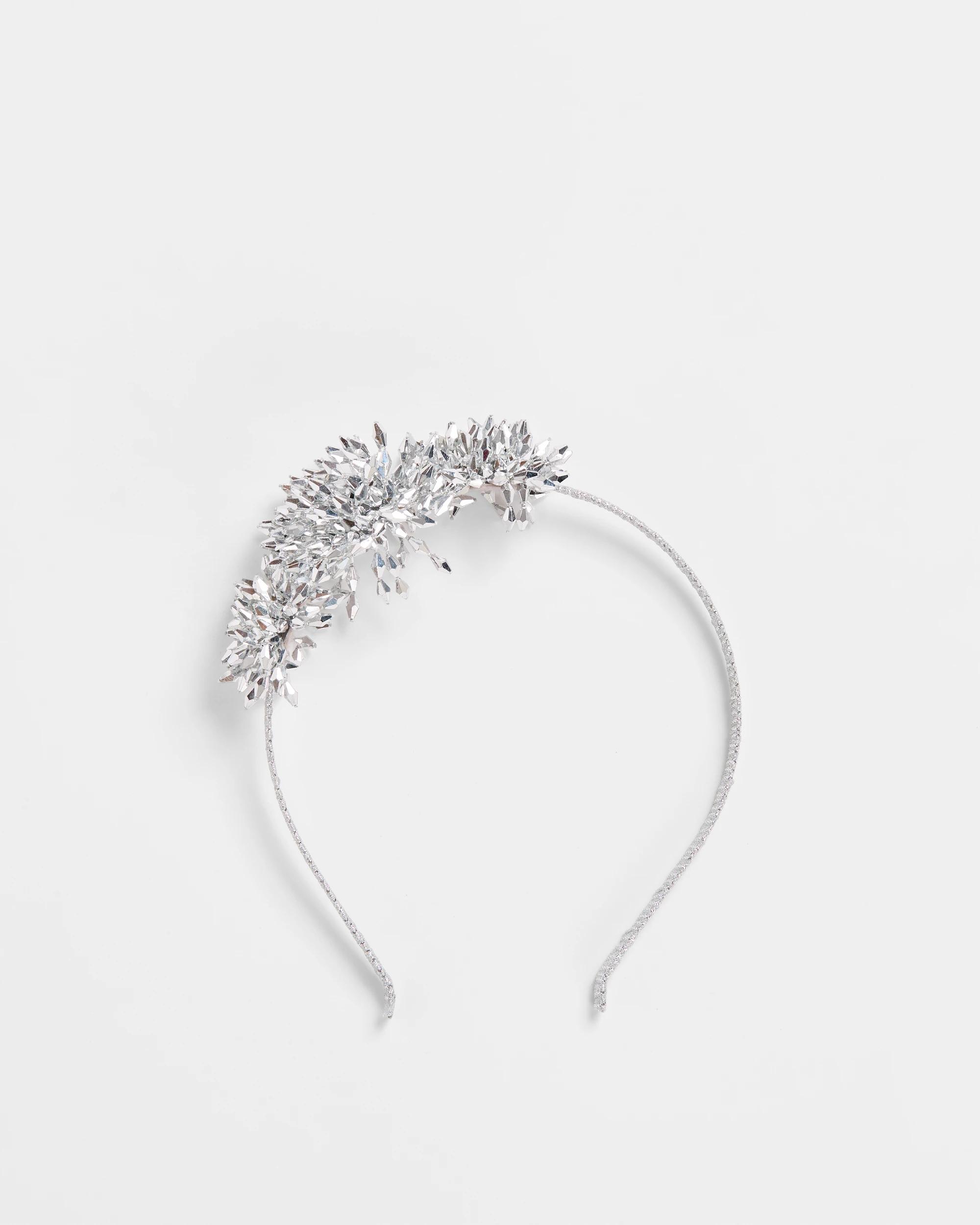 1 Target Christmas Starburst Headband SILVER, 1 of 4
