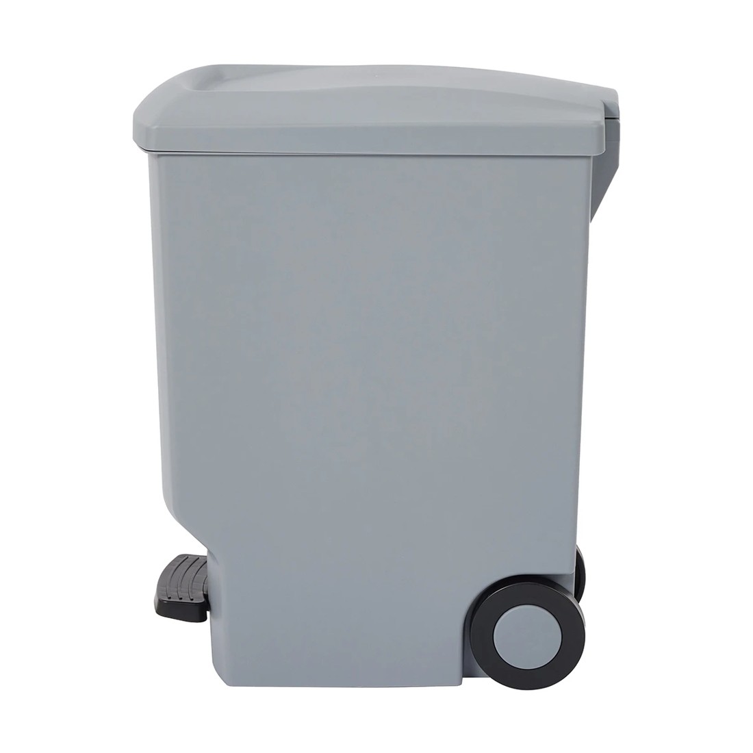 4 30L Pedal Bin with Wheels - Grey, 4 of 7