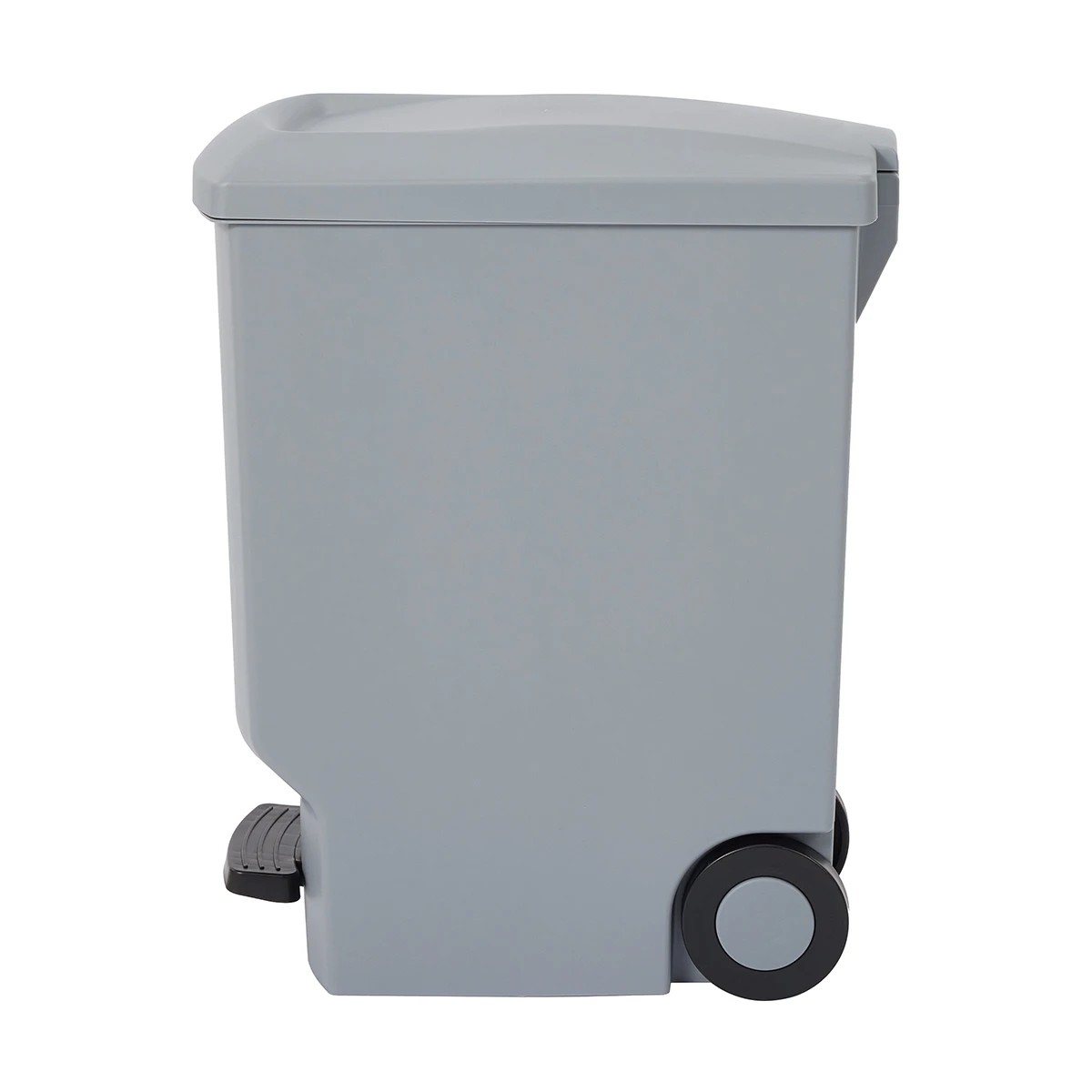 4 30L Pedal Bin with Wheels - Grey, 4 of 7