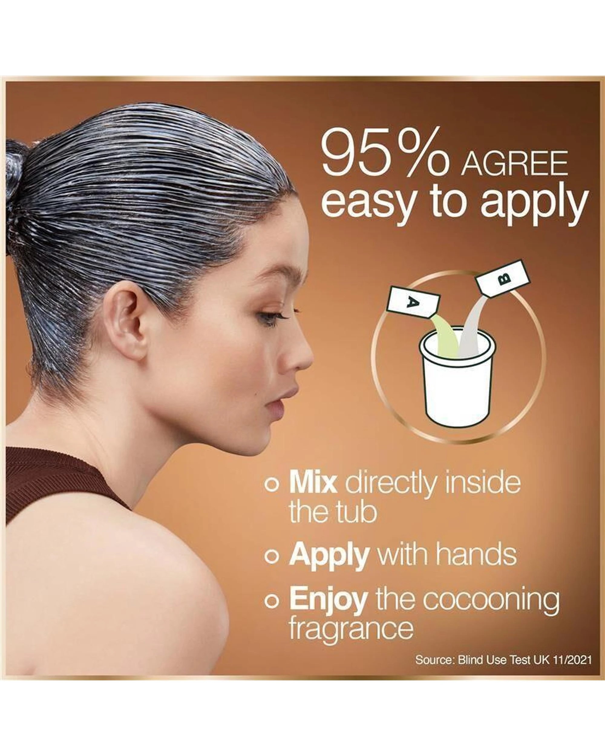 3 3 x Garnier Permanent Hair Colour - 3.0 Dark Chocolate Brown - Brown, 3 of 10