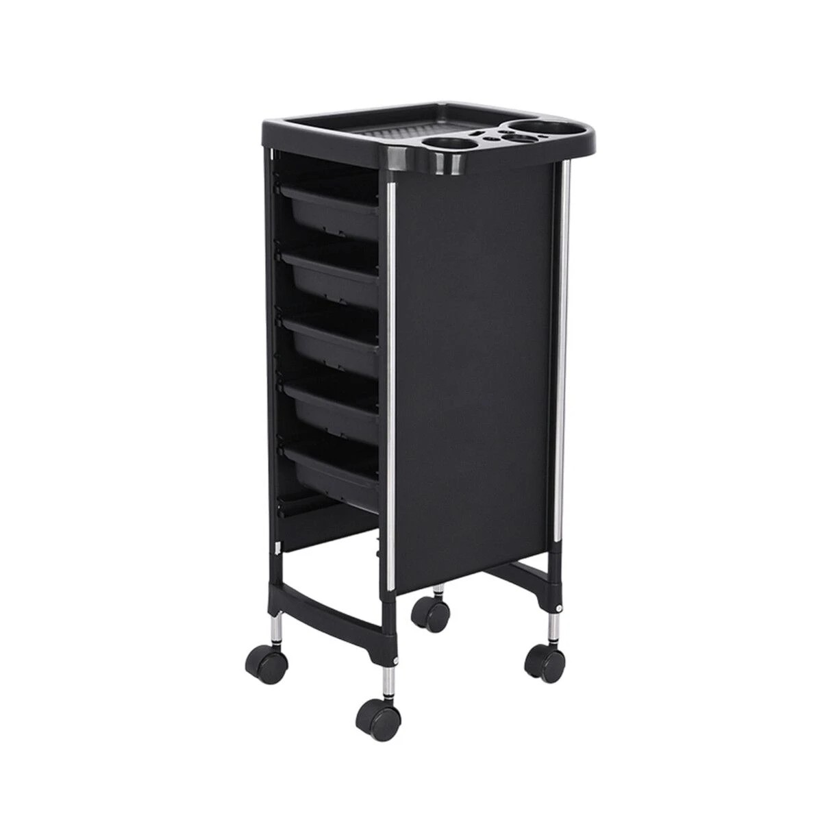1 AUSWAY 6 Tier Hair Salon Trolley Spa Beauty Parlor Hairdressing, 1 of 5