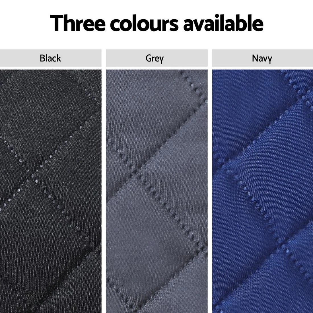 5 Artiss Recliner Chair Cover 100% Water Resistant - Black, 5 of 6