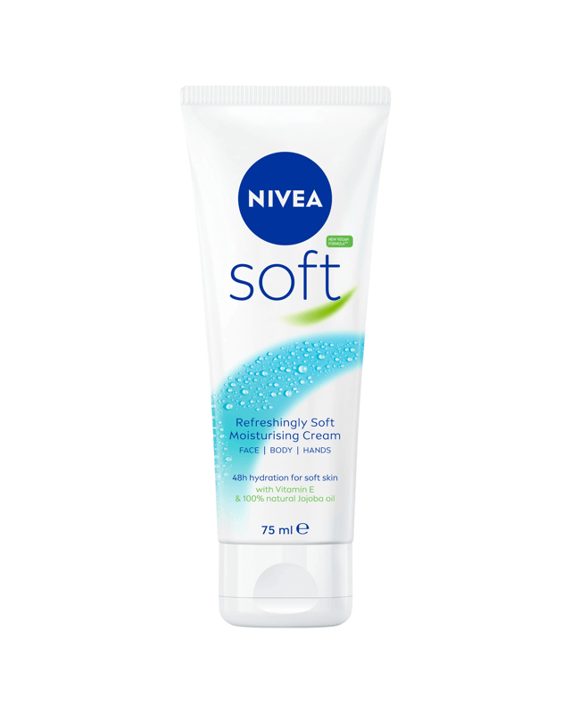 Nivea Soft Moisturising Cream 75ml - Jojoba Oil and Vitam