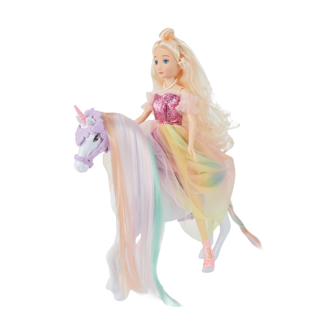 6 5 Piece Fashion Doll Unicorn Fantasy Set, 6 of 10