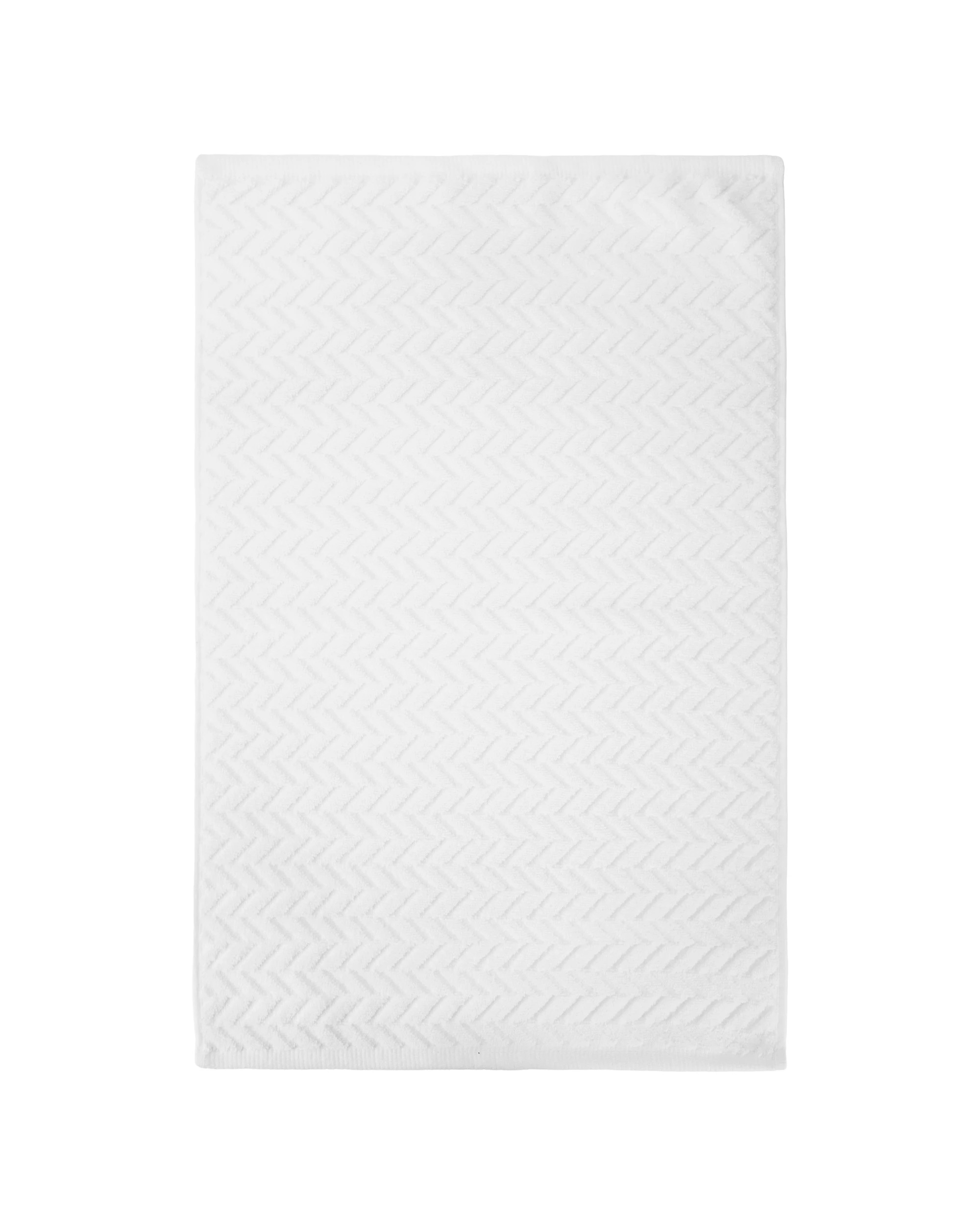 3 Chevron Cotton Hand Towel - White, 3 of 6