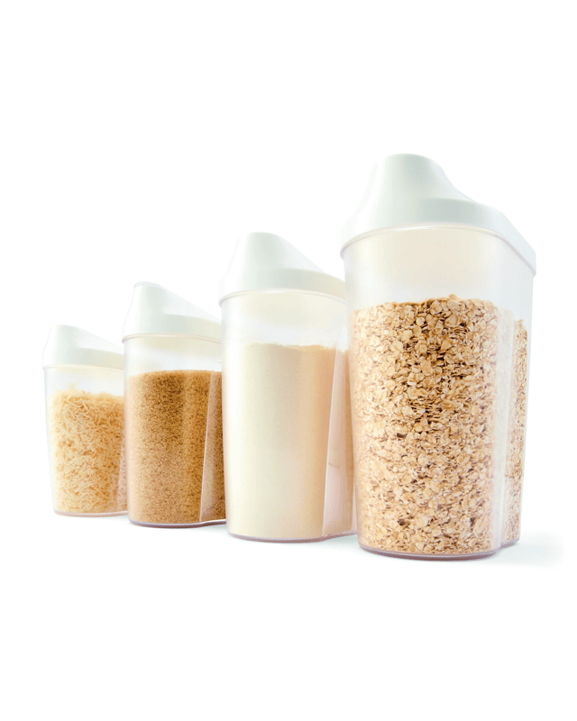 Set of 4 Pantry Food Storage Contai