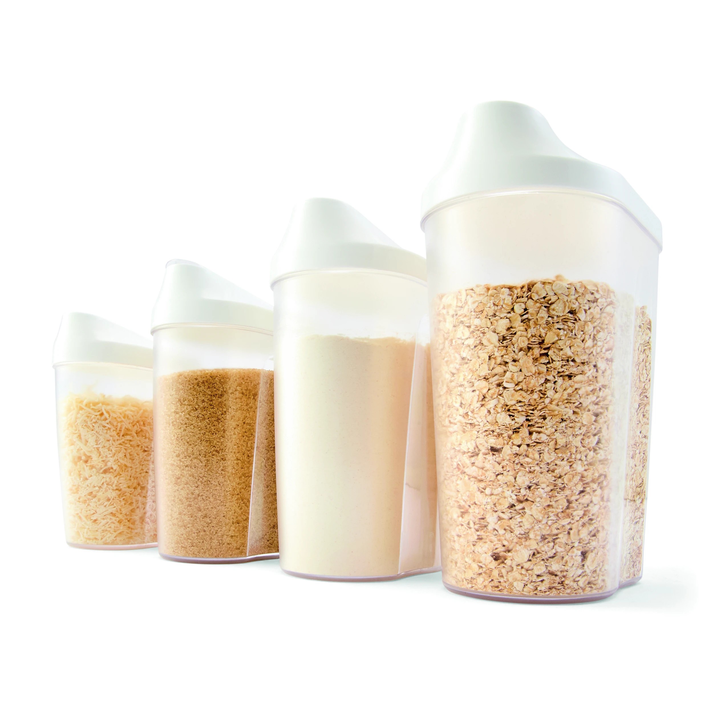 1 Set of 4 Pantry Food Storage Containers, 1 of 7