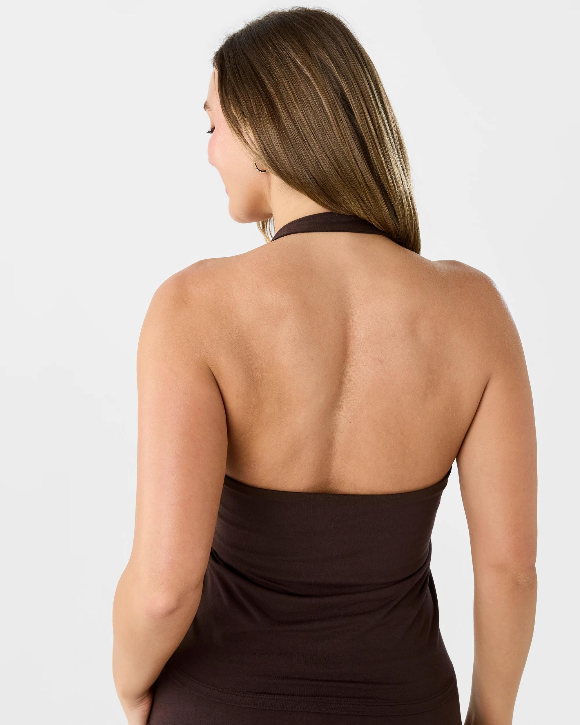 5 Sleeveless Beaded Halter Top Cbean, 5 of 7