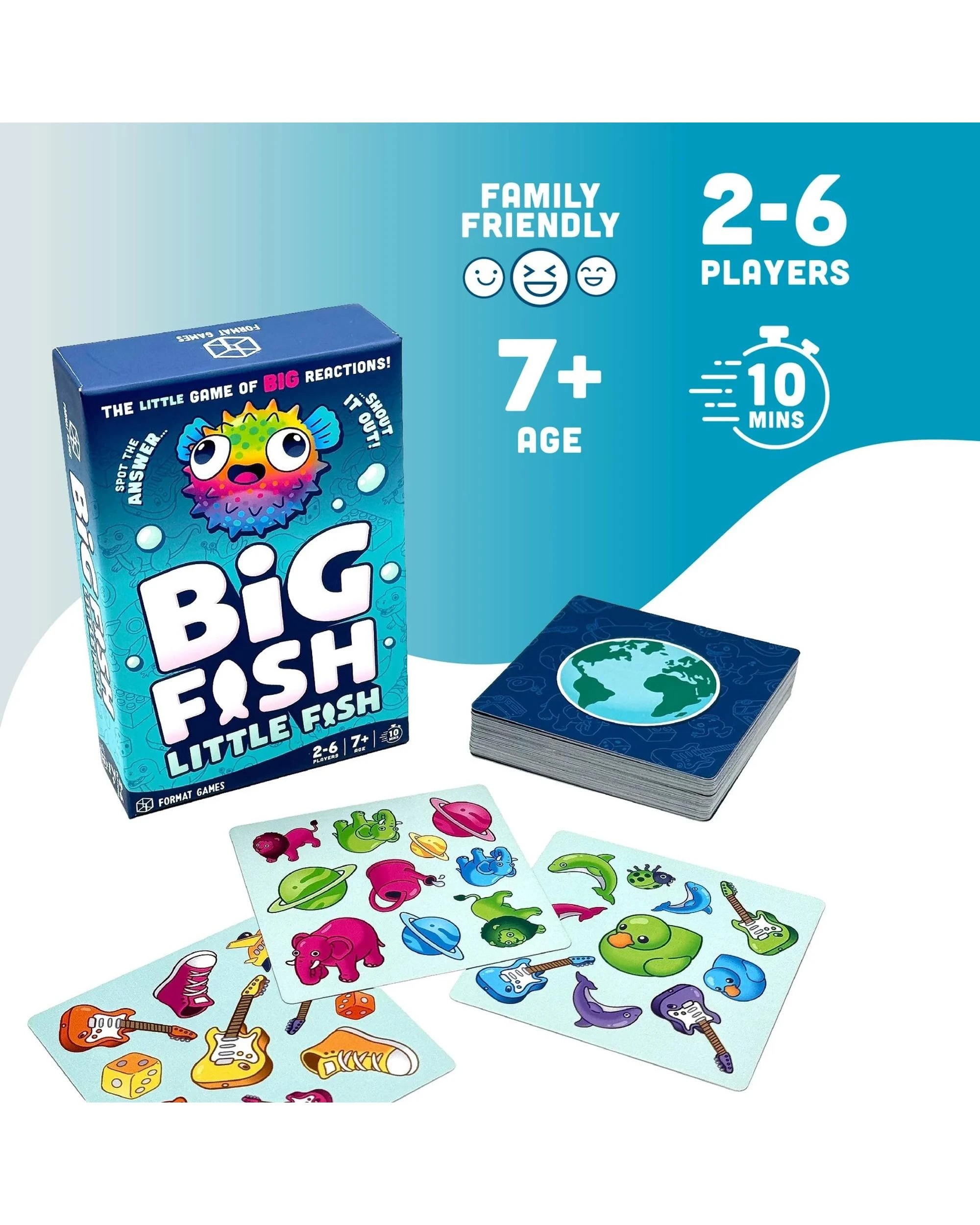 7 Big Fish Little Fish Card Game, 7 of 7