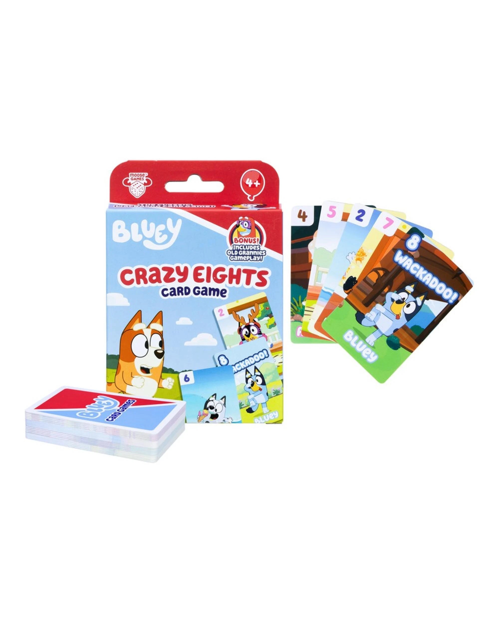 2 Bluey Crazy Eights Card Game, 2 of 5