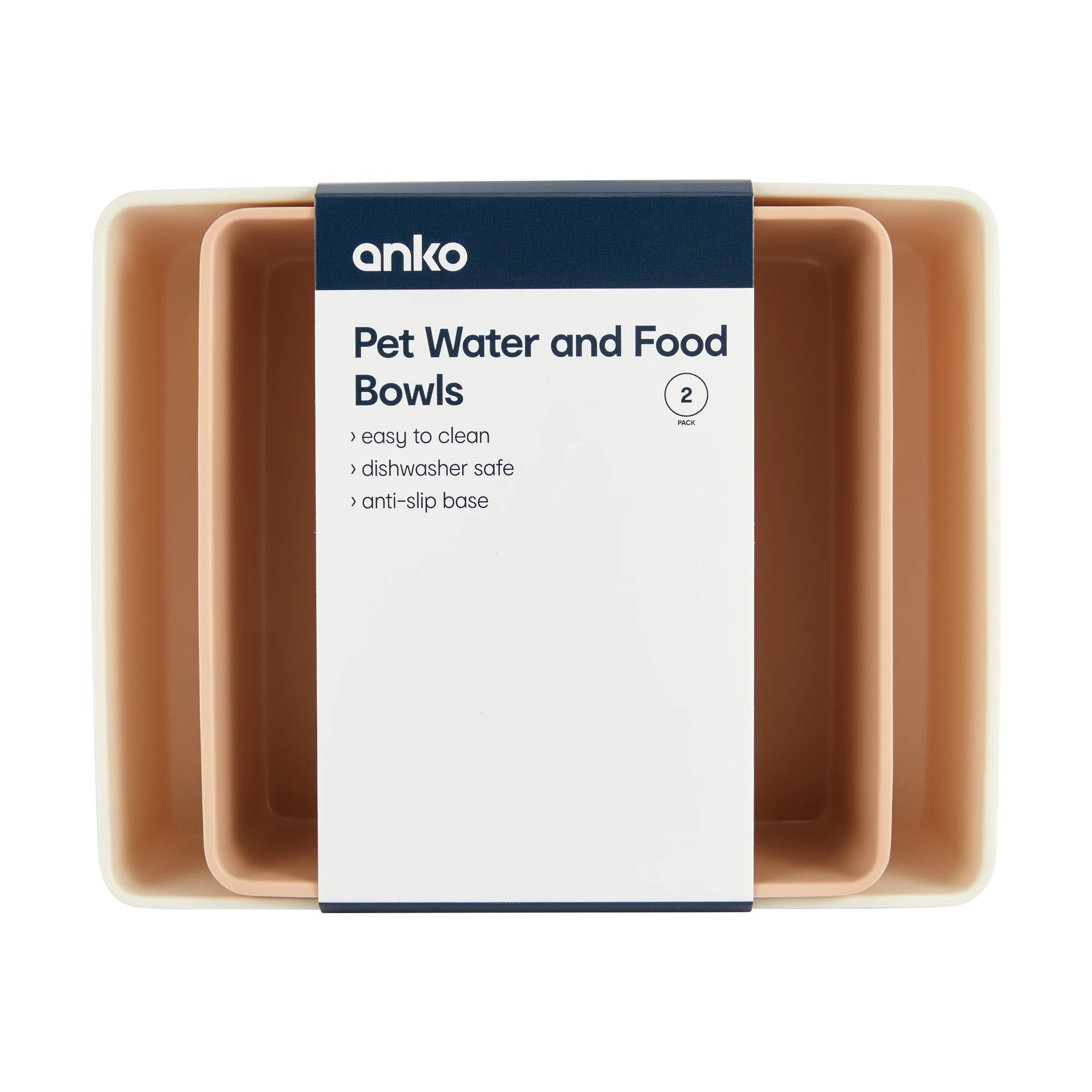 7 2 Pack Pet Water and Food Bowls, 7 of 7