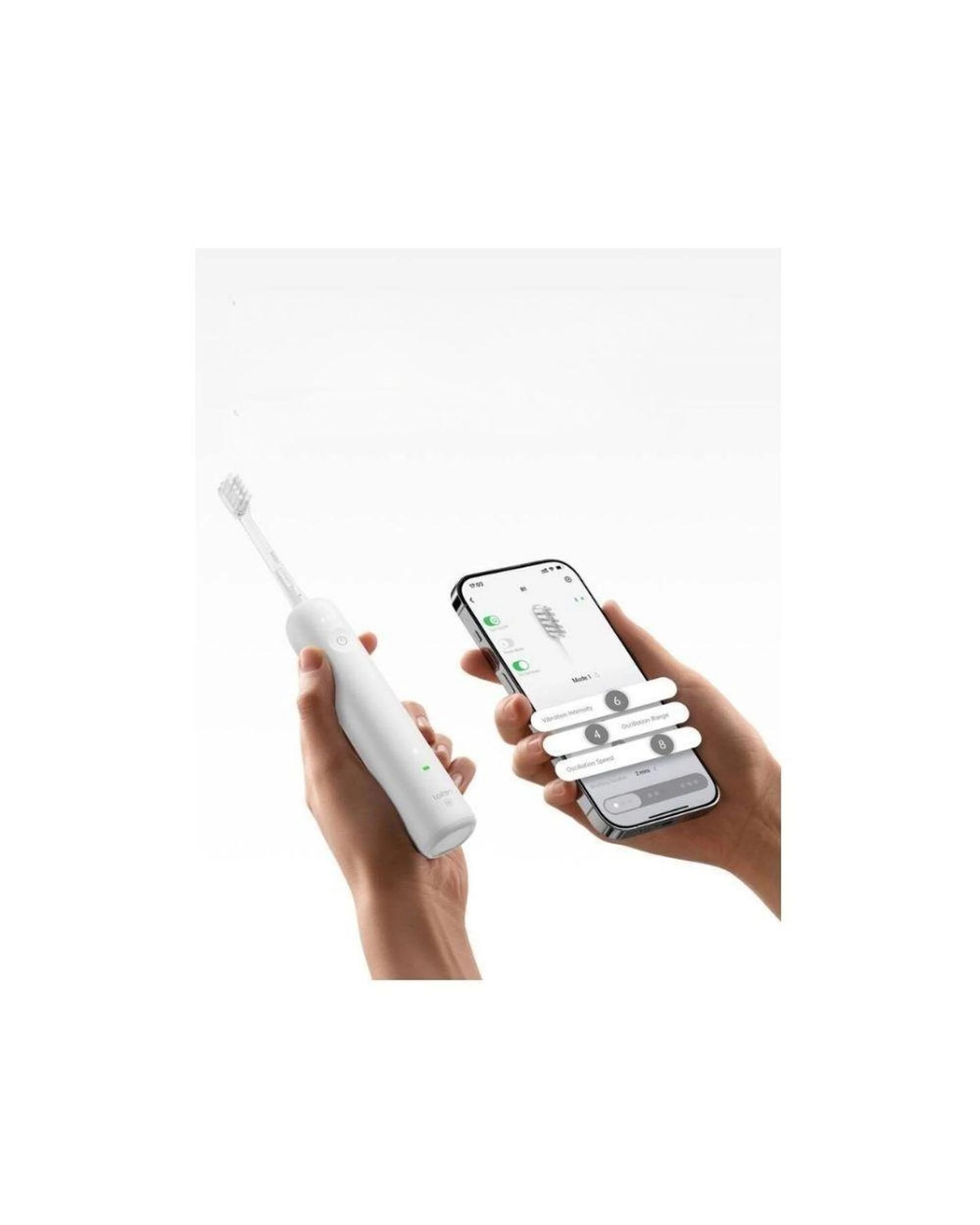 3 Laifen Wave SE Sonic Toothbrush White with 2 Brush Heads, 3 of 3