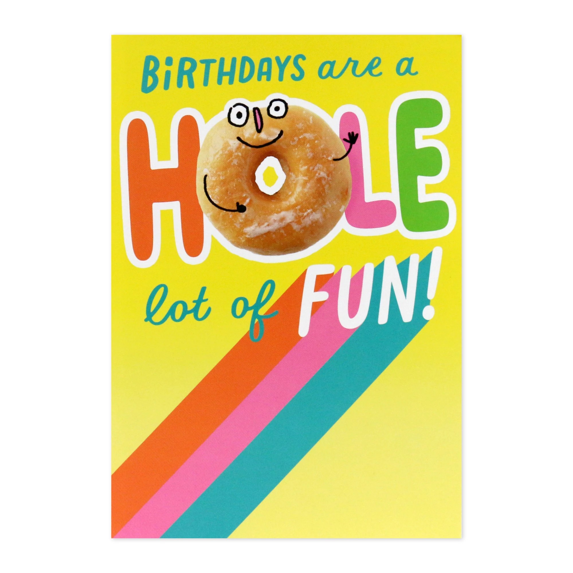 3 Hallmark Interactive Sound Birthday Card - Birthdays are a Hole Lot of Fun, 3 of 4