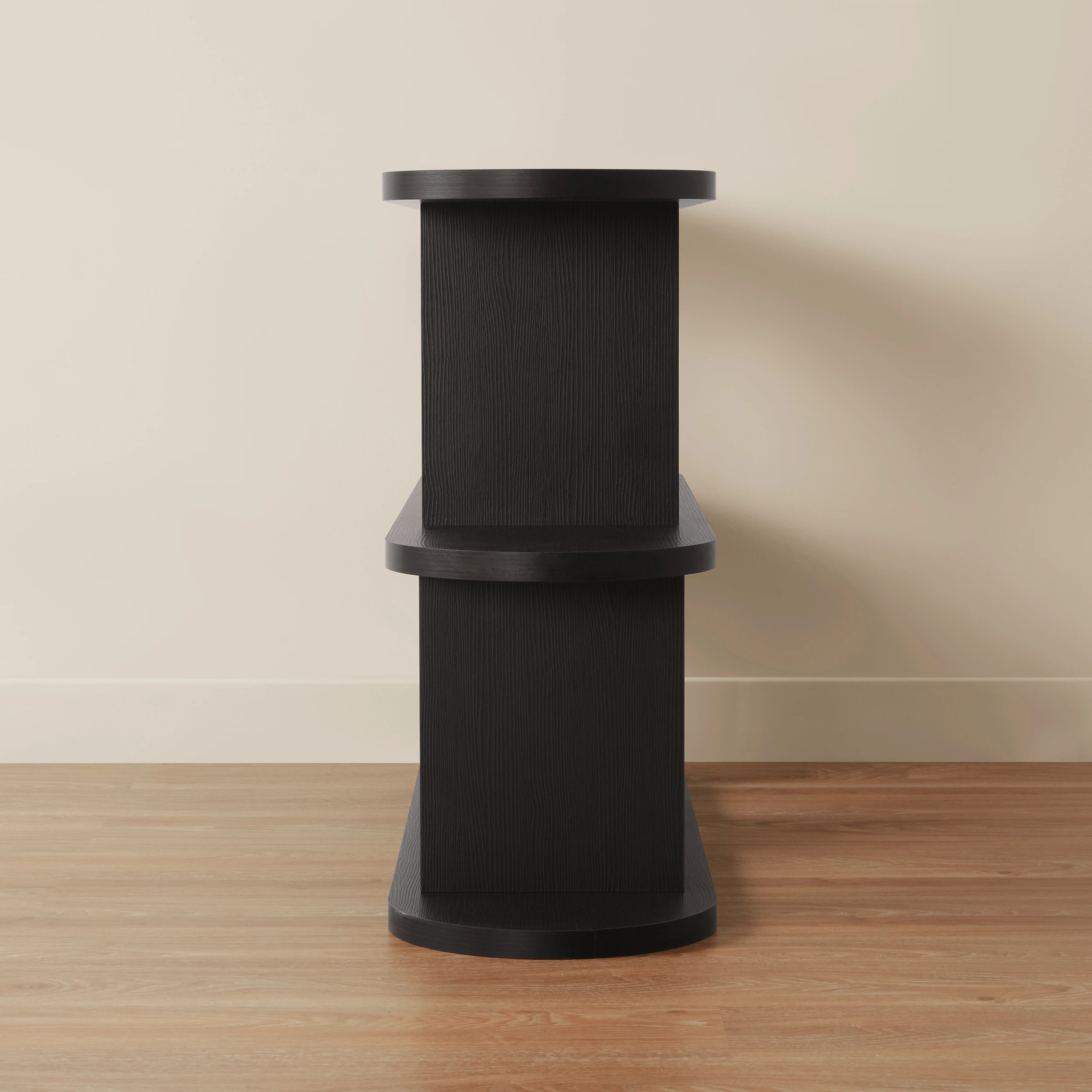 4 3 Tier Bookshelf - Black, 4 of 7
