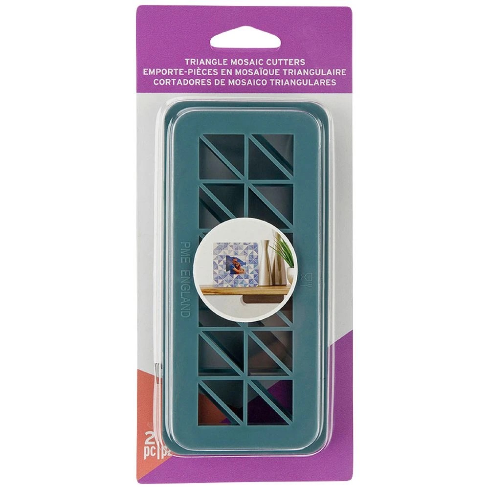 1 Sculpey Tools Mosaic Triangle Cutter 2 Pack, 1 of 1