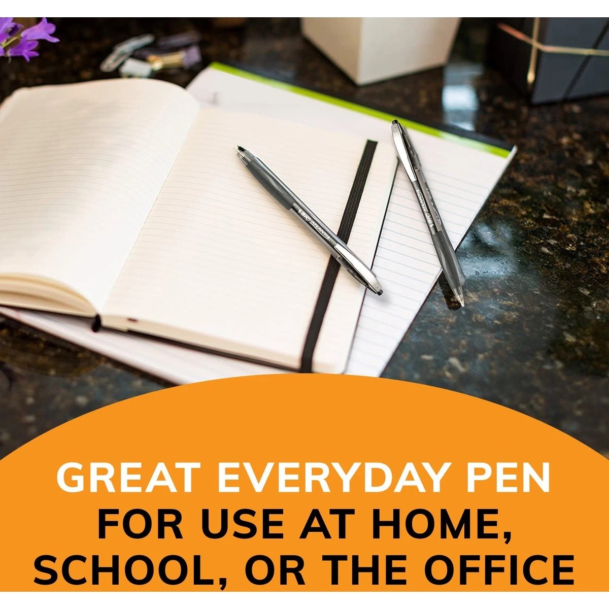 7 4 Pack BIC Atlantis Ball Pens, 7 of 9