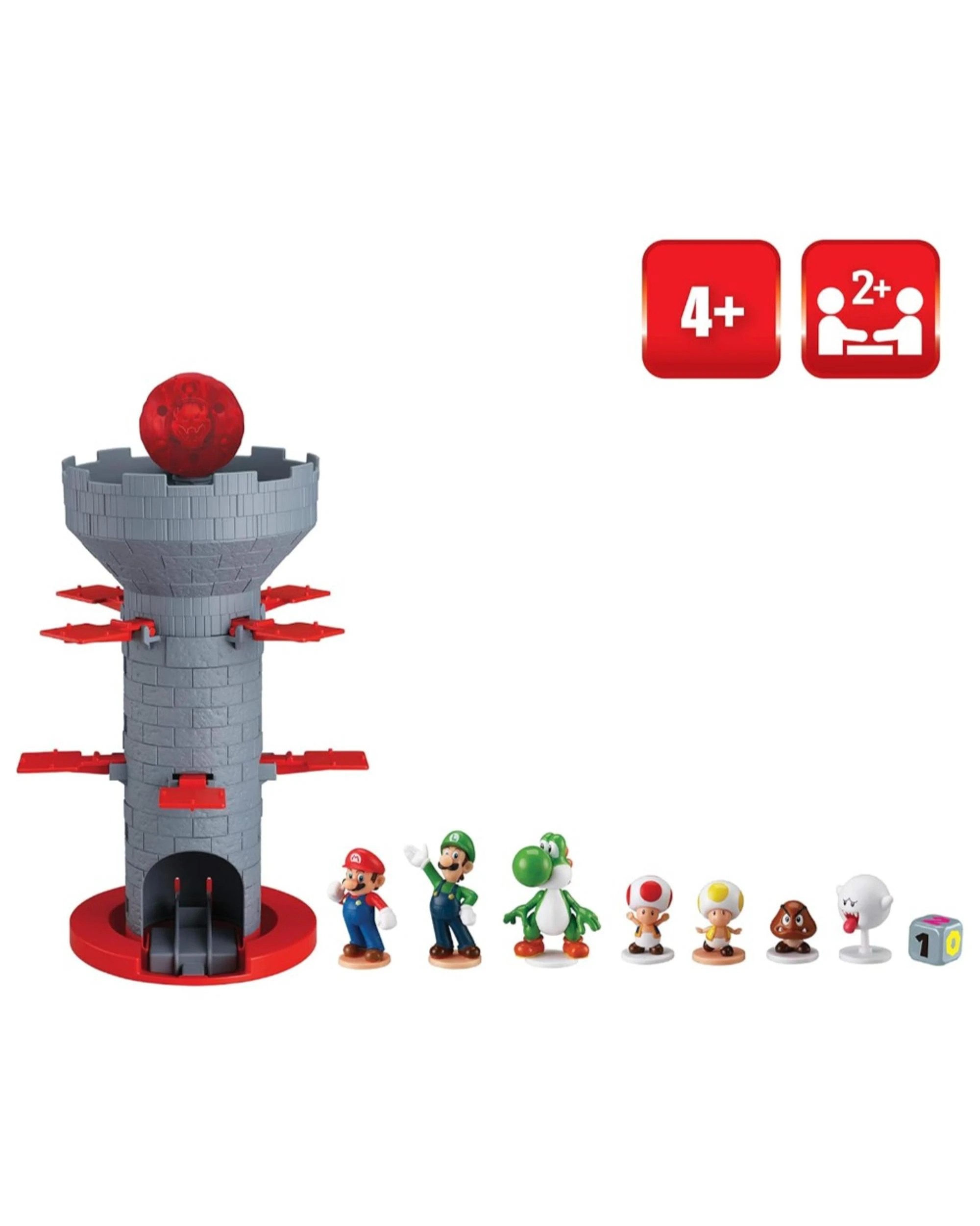 3 Super Mario Blow Up! Shaky Tower Board Game, 3 of 5