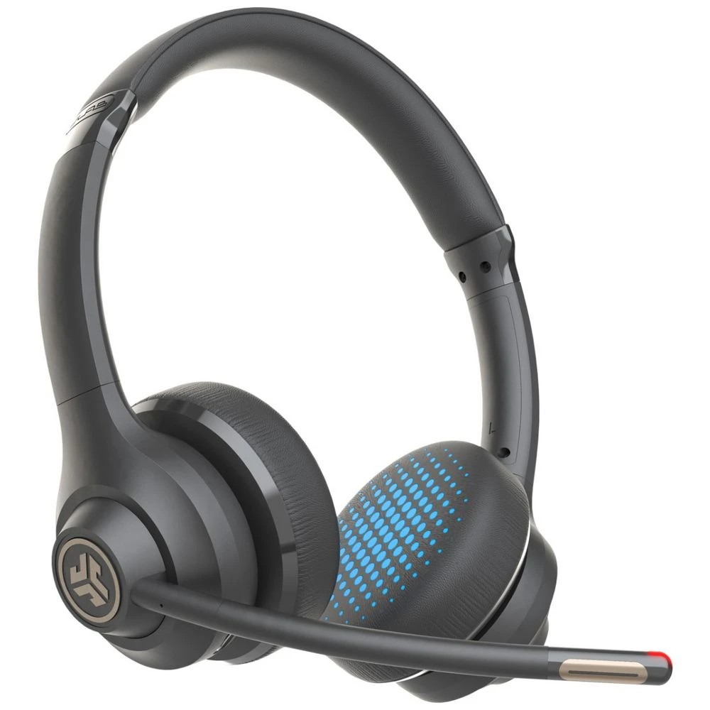 1 JLab Go Work Wireless On-Ear Headset Black, 1 of 4