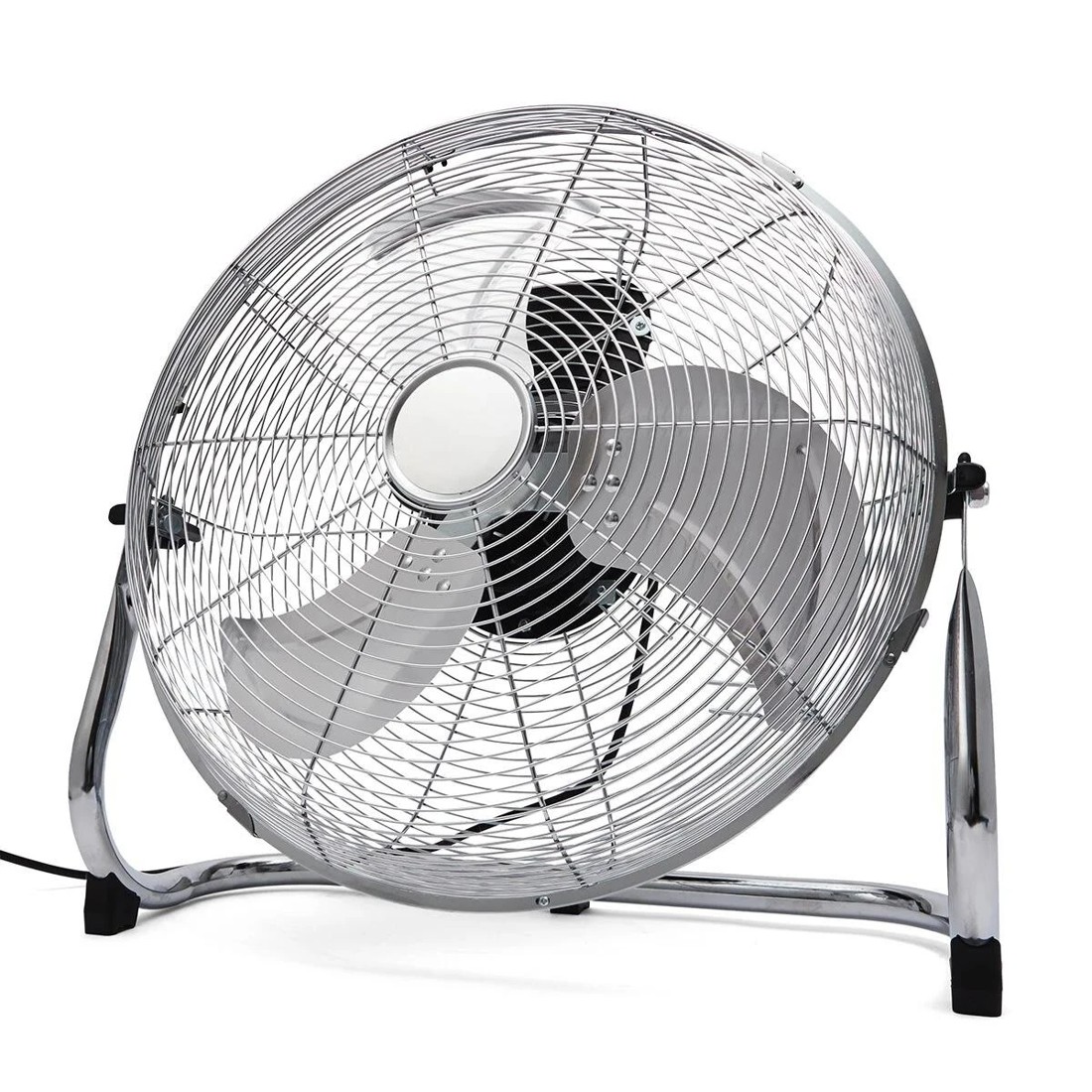 1 40cm High Velocity Chrome Metal Fan, 1 of 9