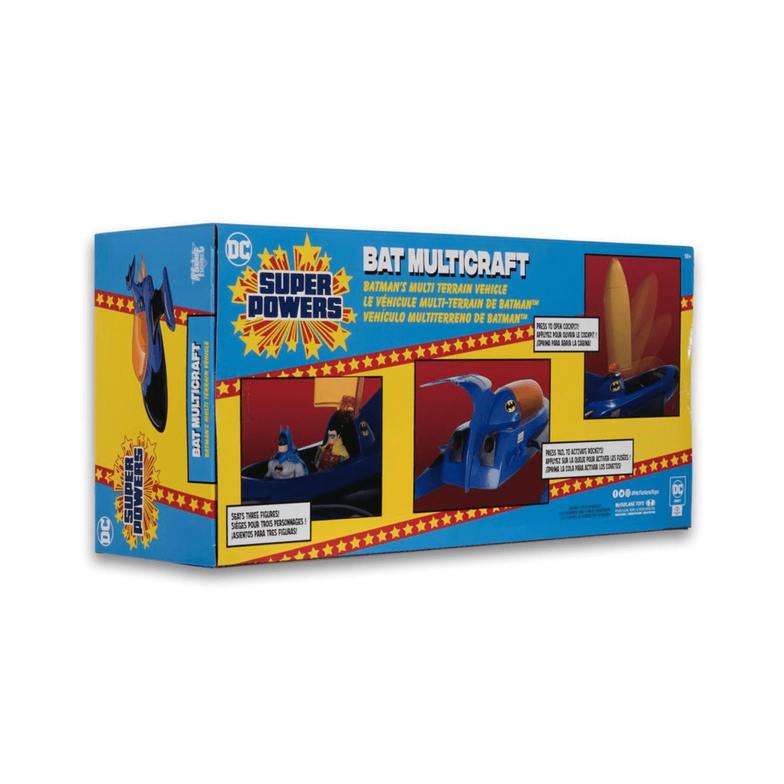 4 McFarlane Toys DC Direct Super Powers Bat Multicraft Batman's Multi Terrain Vehicle McFarlane, 4 of 4