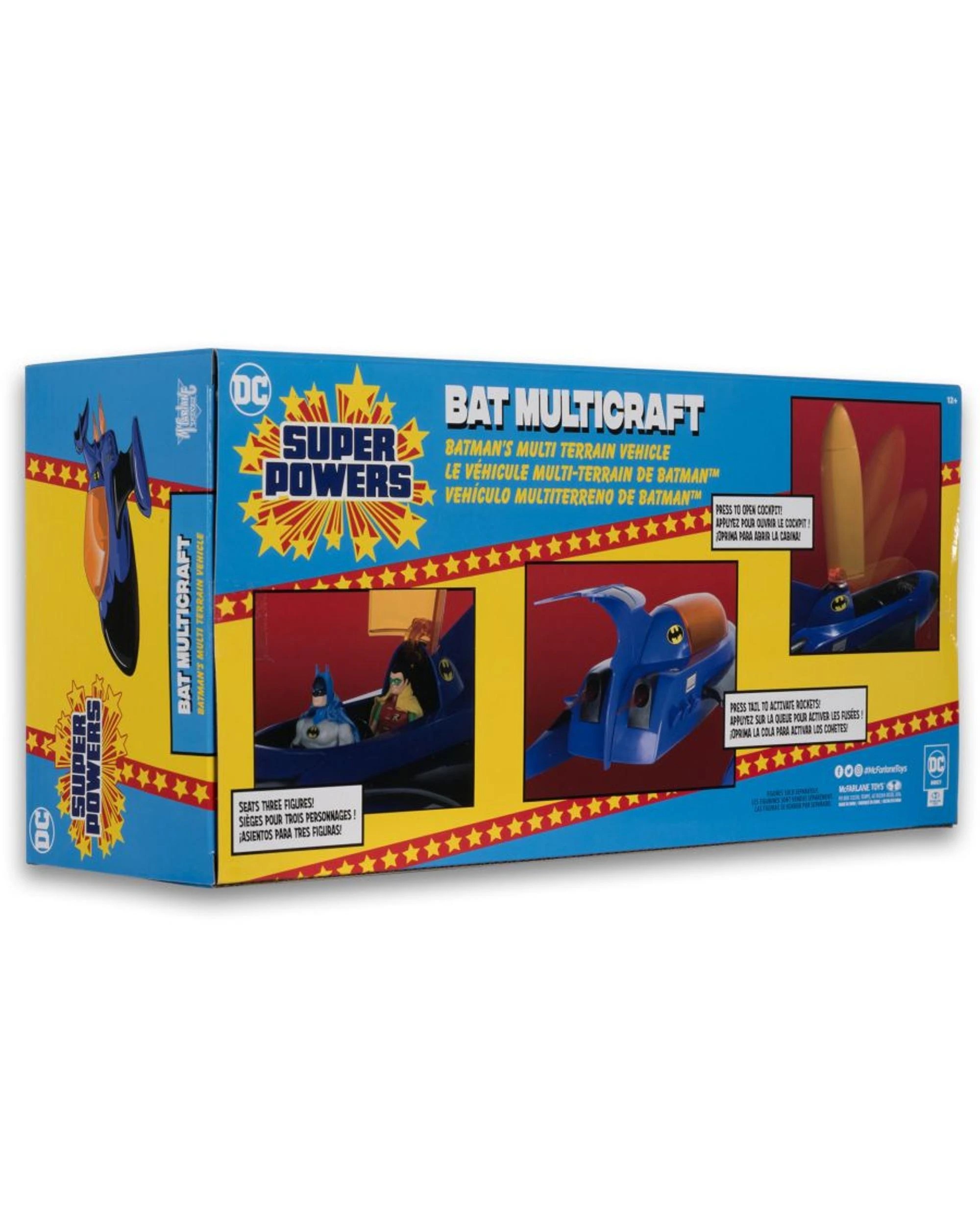 4 DC Direct Super Powers Bat Multicraft Batman's Multi Terrain Vehicle McFarlane, 4 of 4