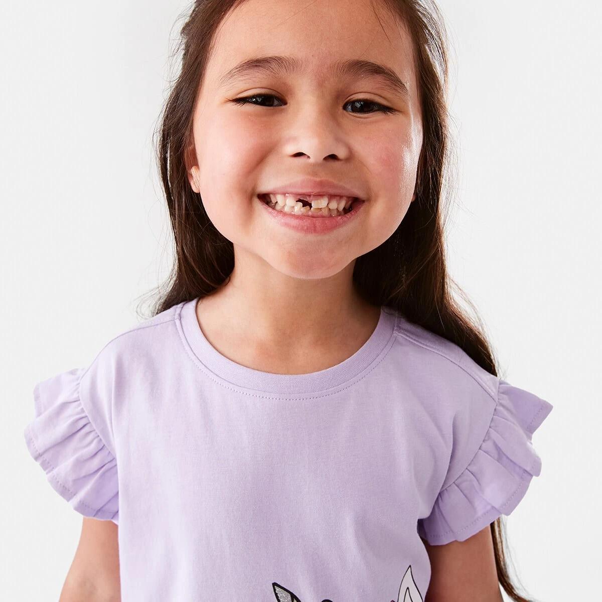 3 Novelty Fringe T-shirt Ppl Unicrn, 3 of 9