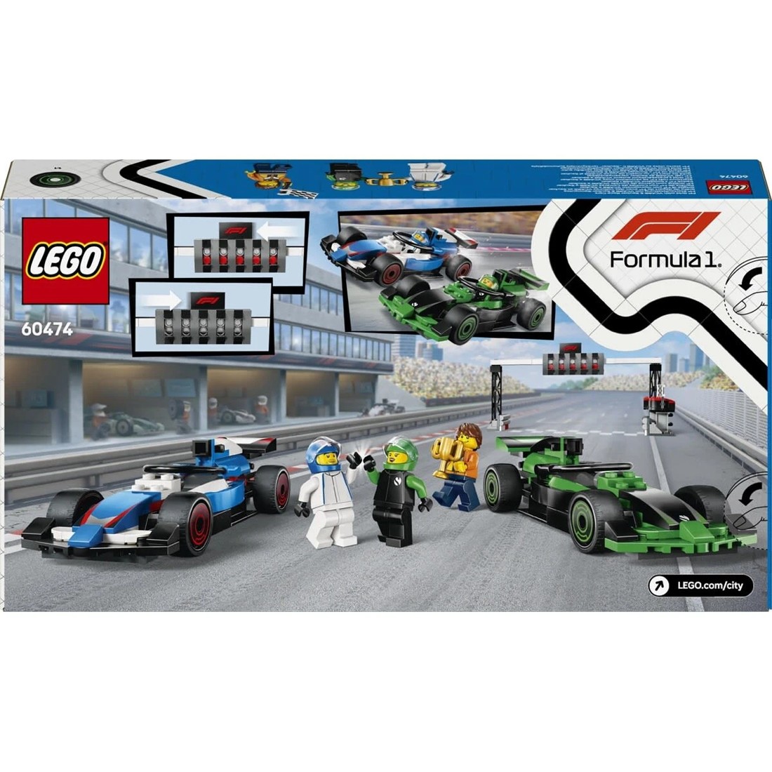10 LEGO City F1 Grid with VCARB & Sauber Race Cars 60474, 10 of 10