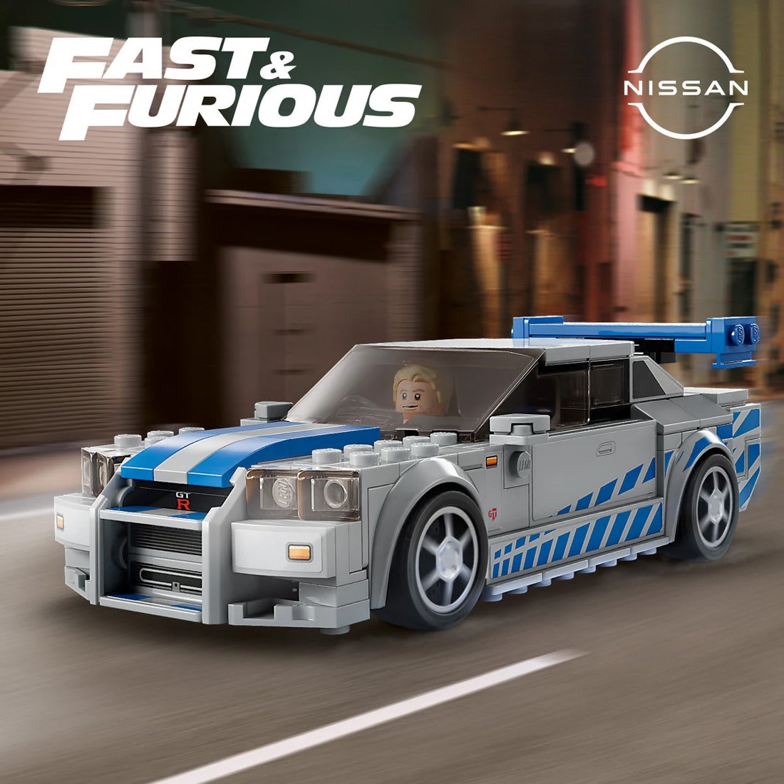 9 LEGO Speed Champions 2 Fast 2 Furious Nissan Skyline GT-R (R34) 76917, 9 of 10