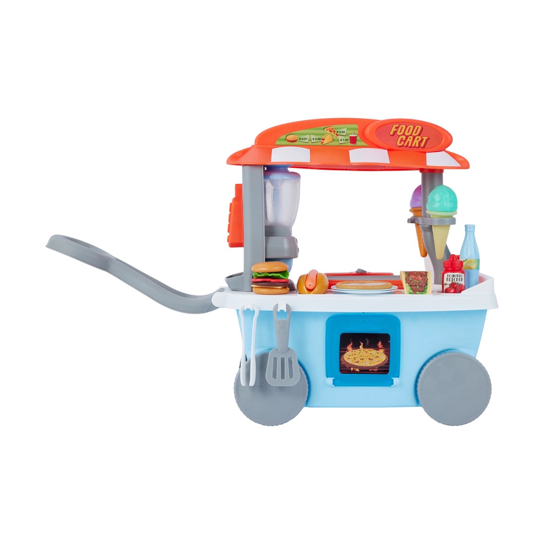 2 26 Piece Food Cart Toy, 2 of 10
