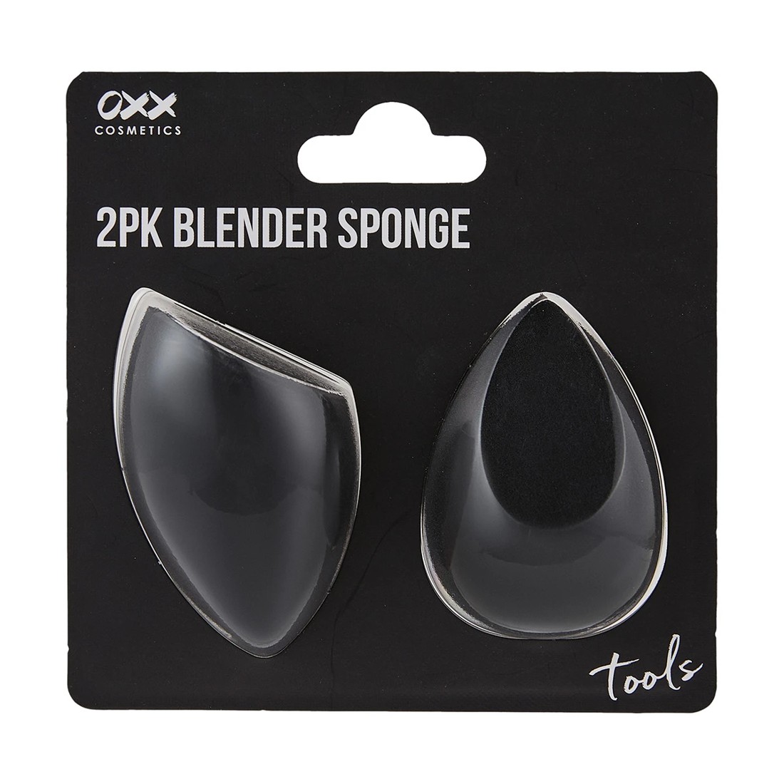 1 OXX Cosmetics 2 Pack Blender Sponge - Black, 1 of 7