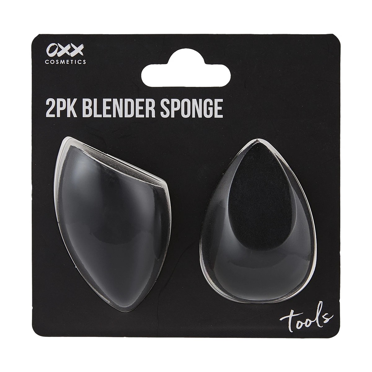 1 OXX Cosmetics 2 Pack Blender Sponge - Black, 1 of 7
