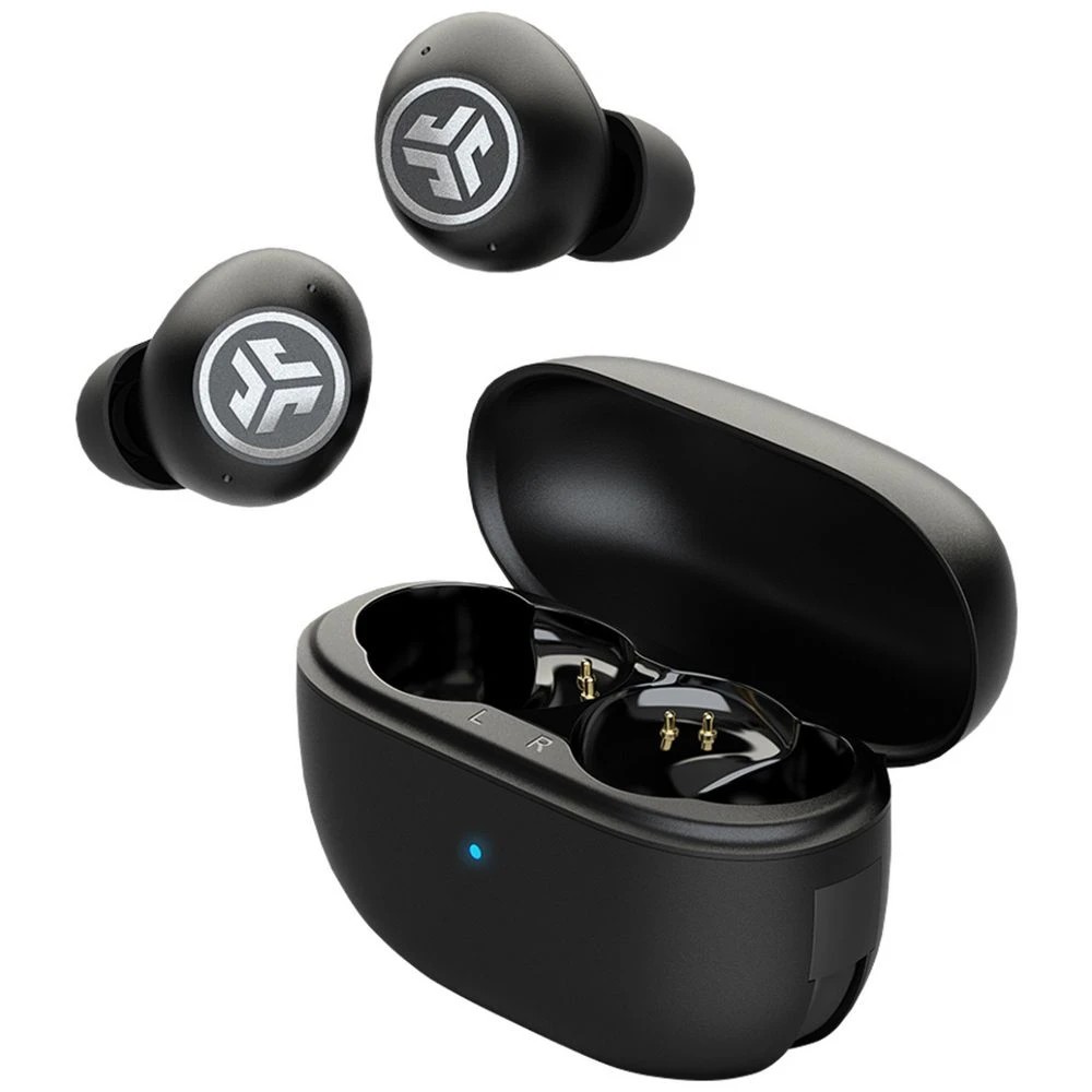 1 JLab Go Pop ANC True Wireless Earbuds Black, 1 of 6